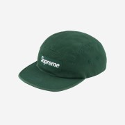 Supreme Washed Chino Twill Camp Cap Pine Green - 23FW