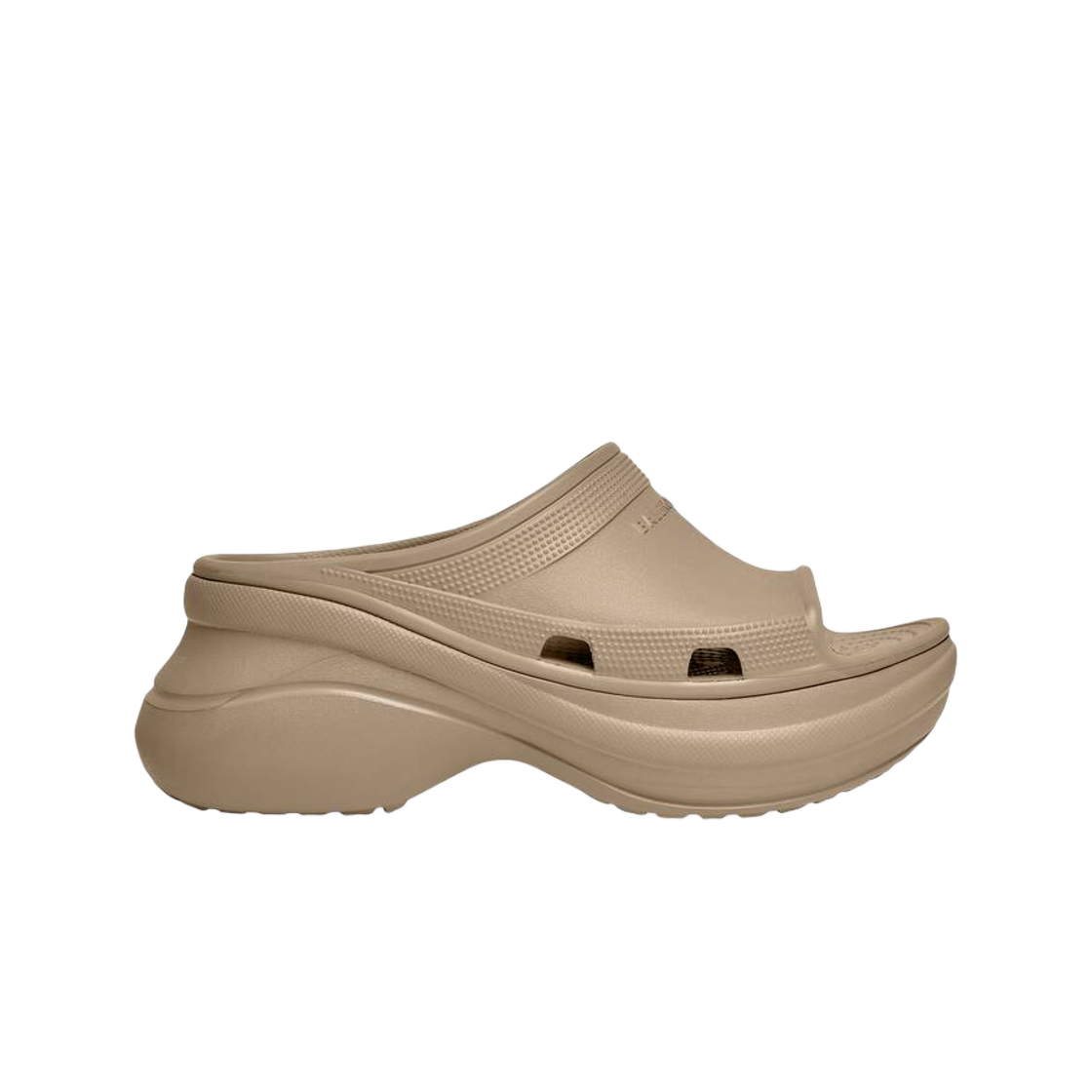 발렌시아가 x 크록스 풀 슬라이드 샌들 베이지(Balenciaga x Crocs Pool Slide Sandal Beige) - 1