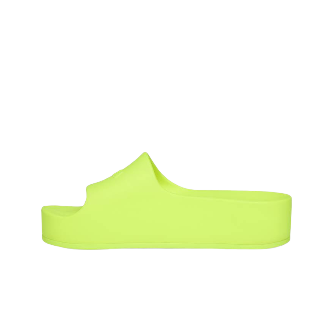 (W) 발렌시아가 청키 슬라이드 샌들 플루오 옐로우((W) Balenciaga Chunky Slide Sandal Fluo Yellow) - 2