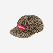 Supreme Washed Chino Twill Camp Cap Leopard - 23FW