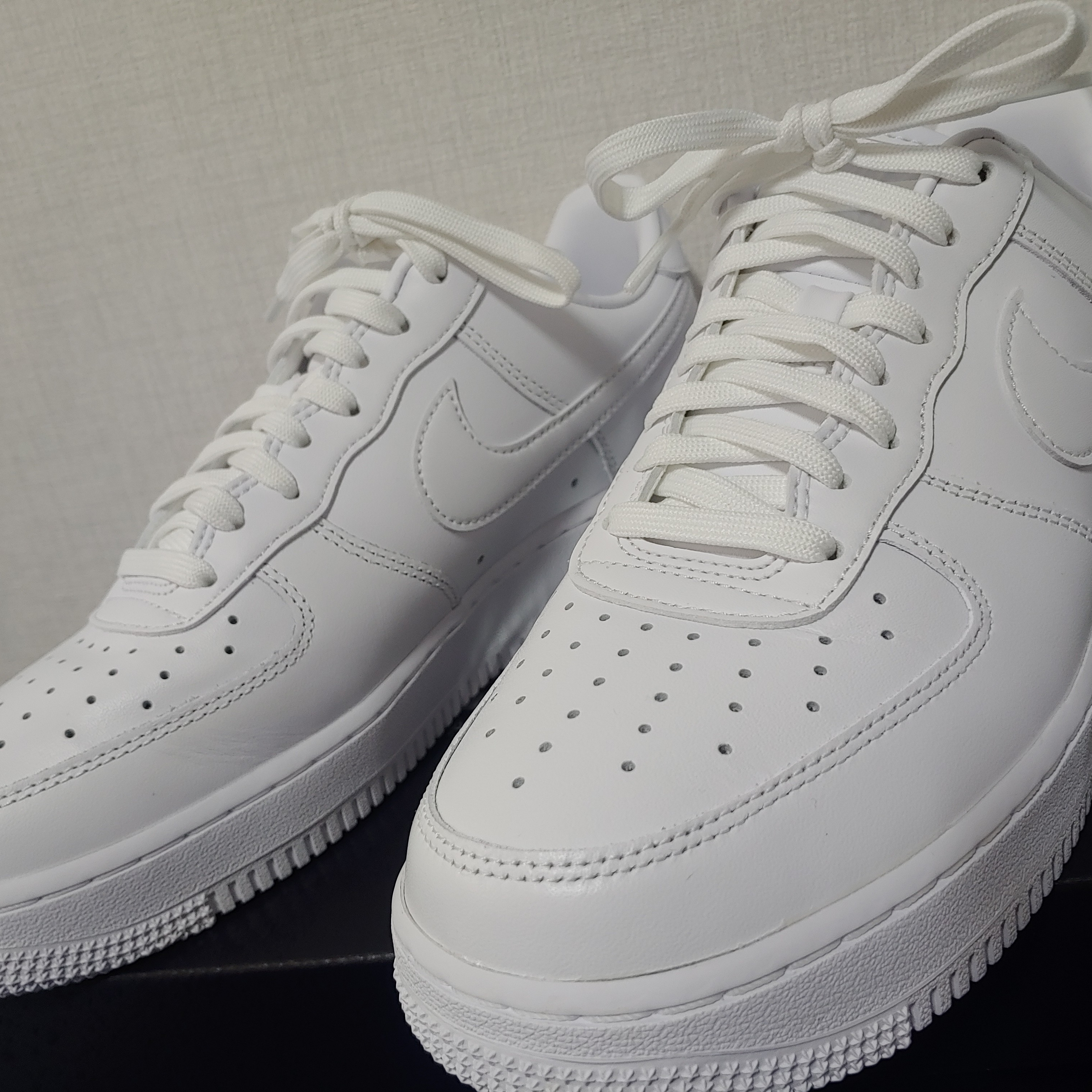 Nike Air Force 1 '07 Fresh White 착용 스타일