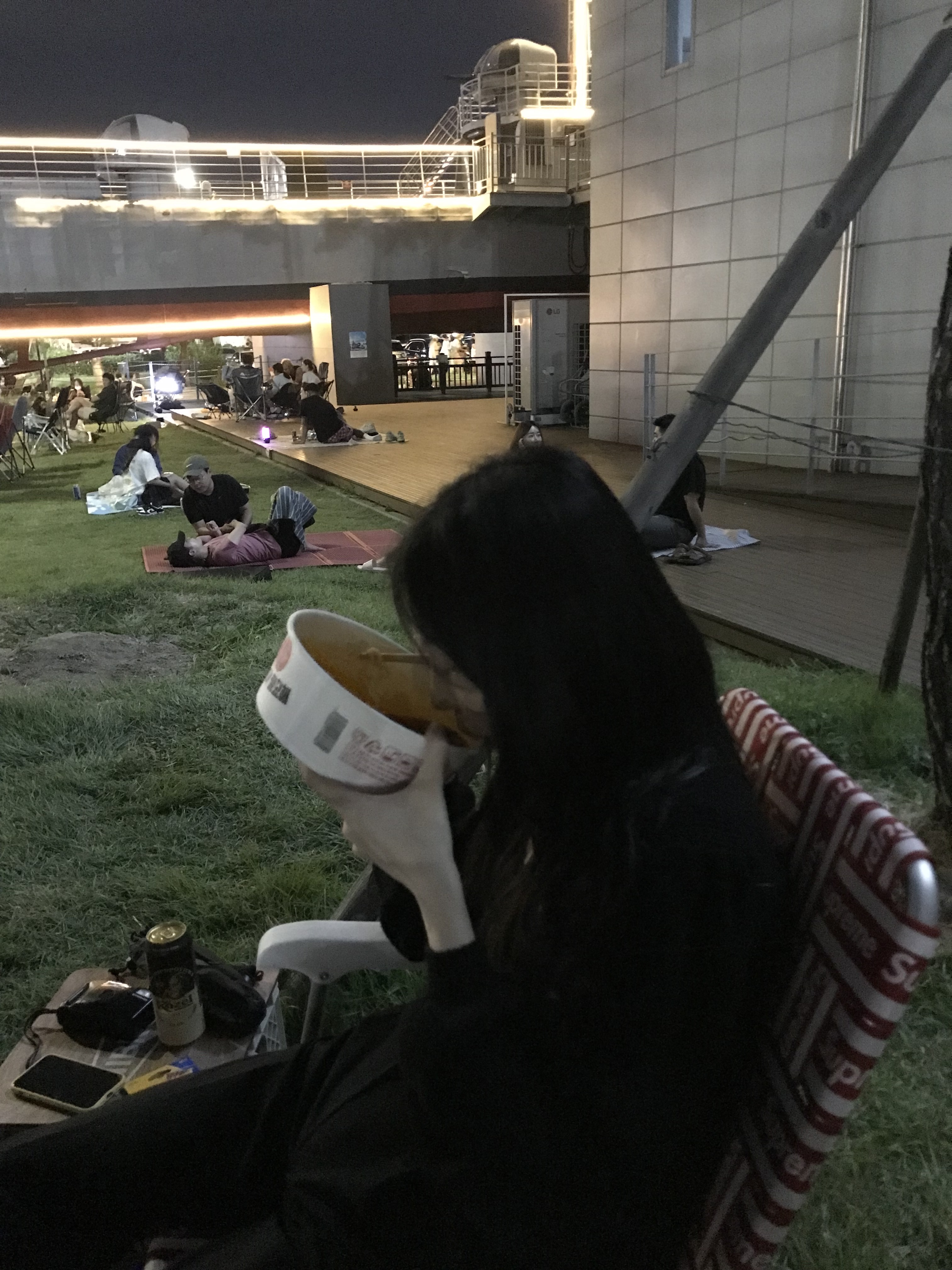 Supreme Lawn Chair Red - 20SS 착용 스타일
