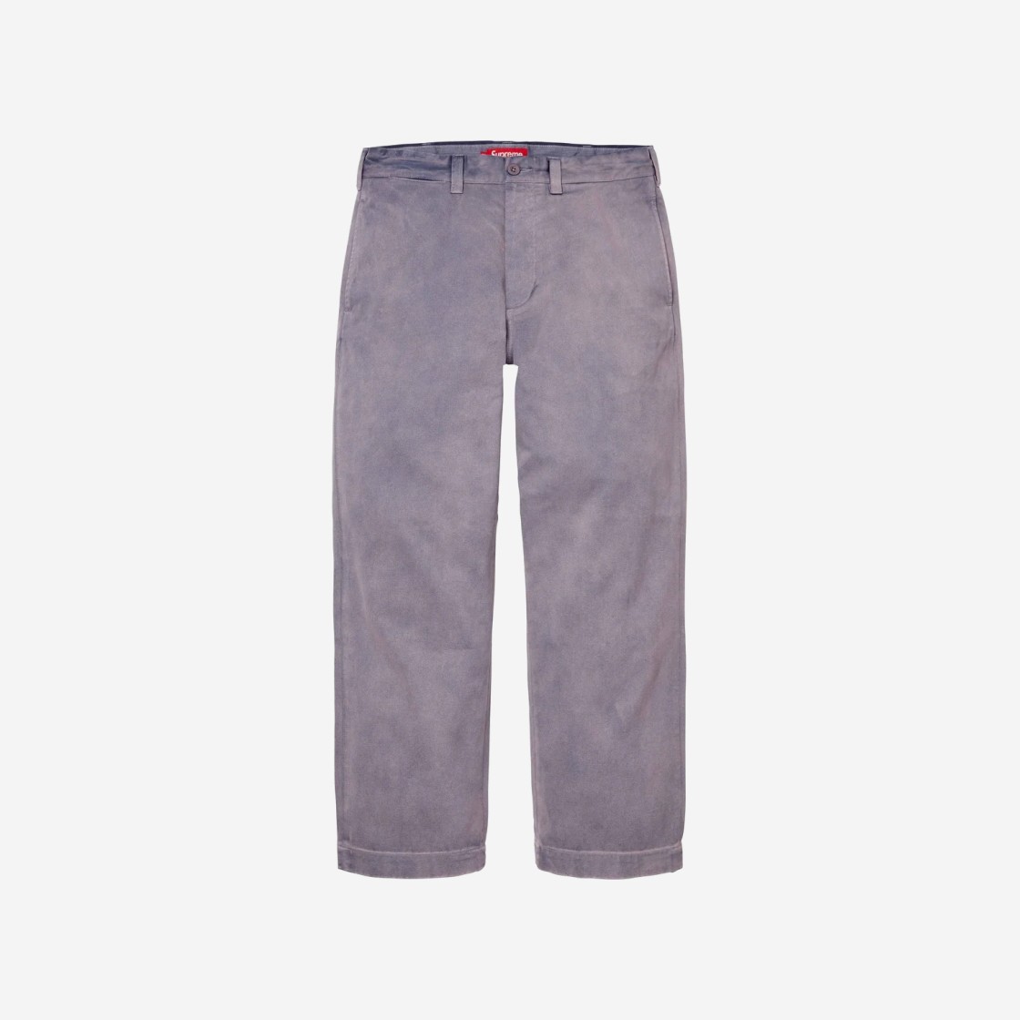 Supreme Chino Pants Washed Navy - 23FW 상세 이미지 1