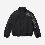 Supreme Spellout Embroidered Track Jacket Black - 23FW