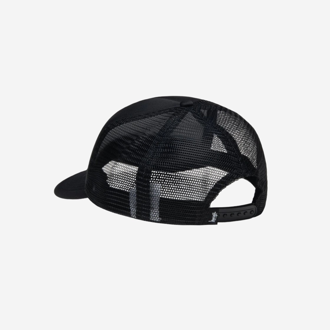 Stussy Trucker SS Link Snapback Black 상세 이미지 3