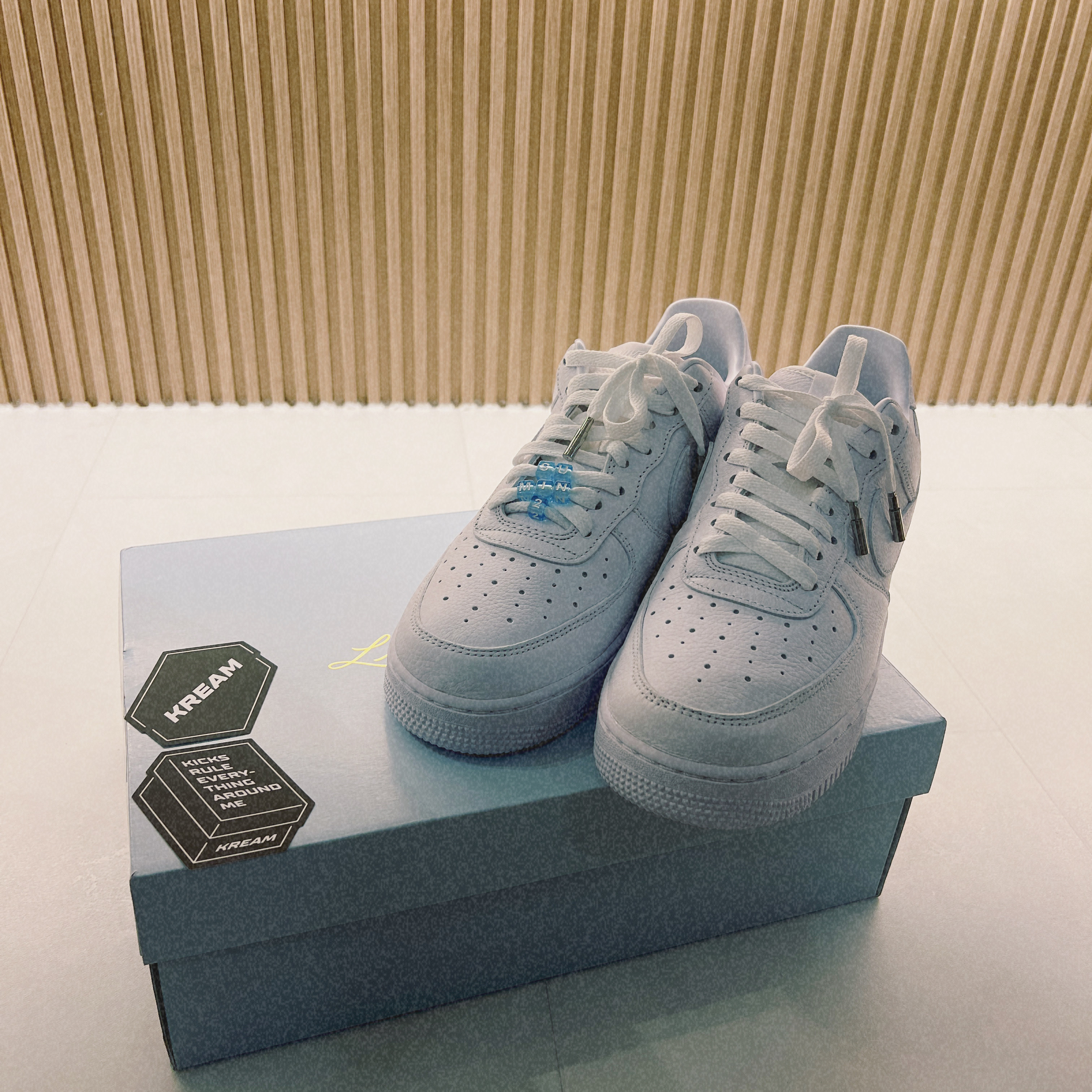 Nike x Drake Nocta Air Force 1 Low SP Certified Lover Boy White 착용 스타일