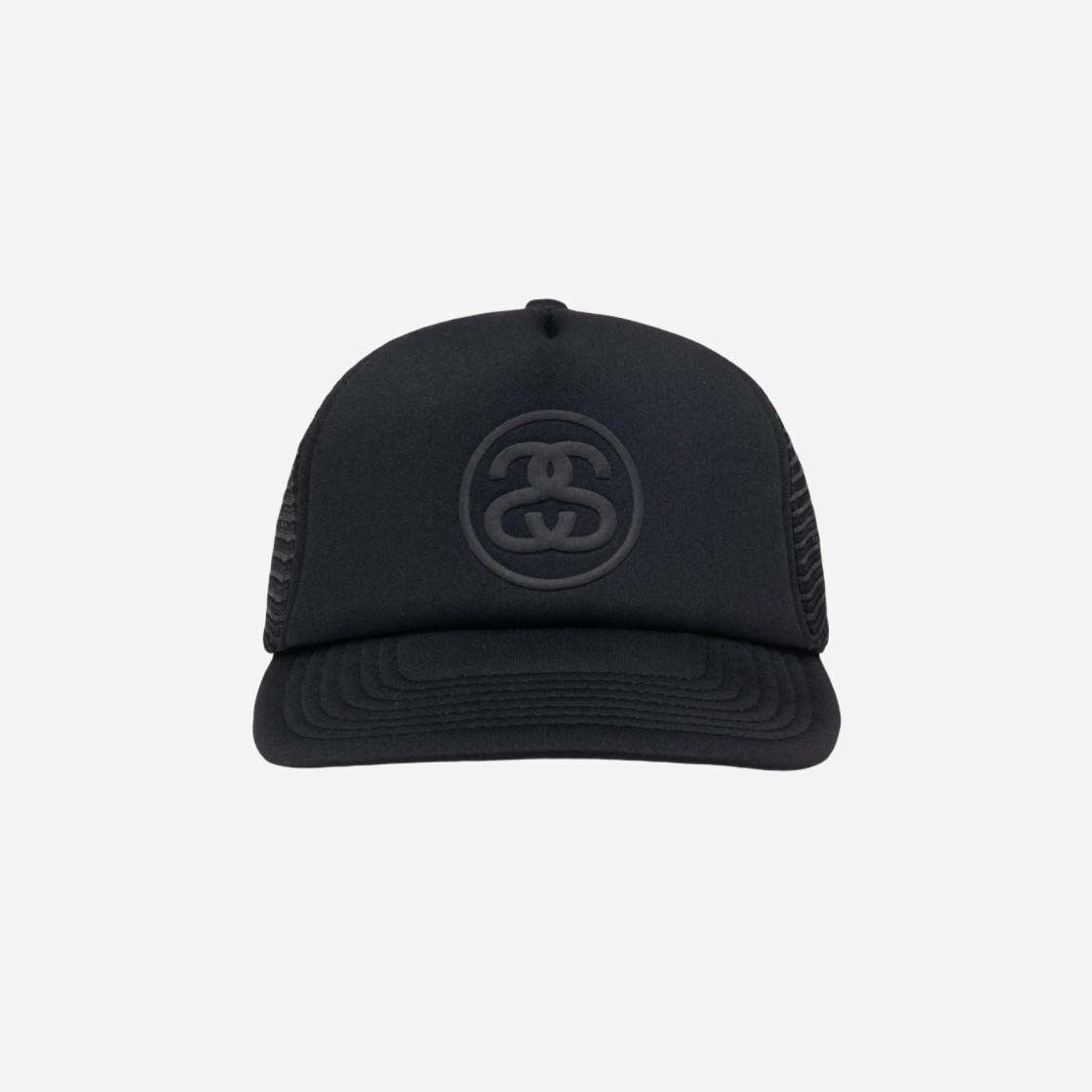 Stussy Trucker SS Link Snapback Black 상세 이미지 1