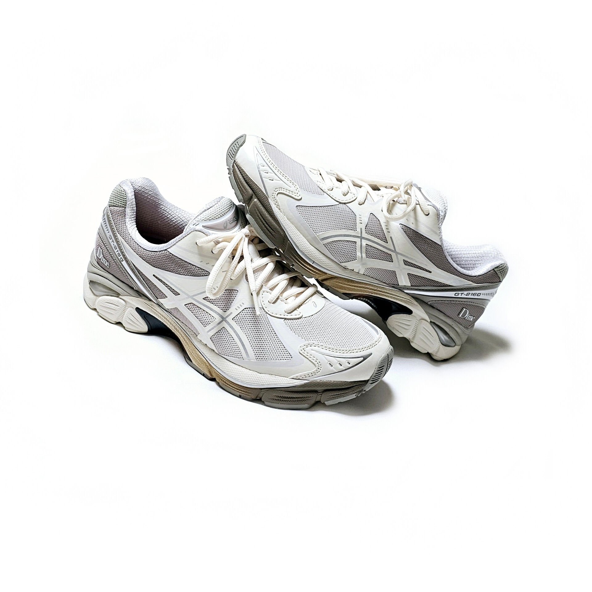 Asics x Dime GT-2160 Arctic Wolf London Fog 착용 스타일 - 5