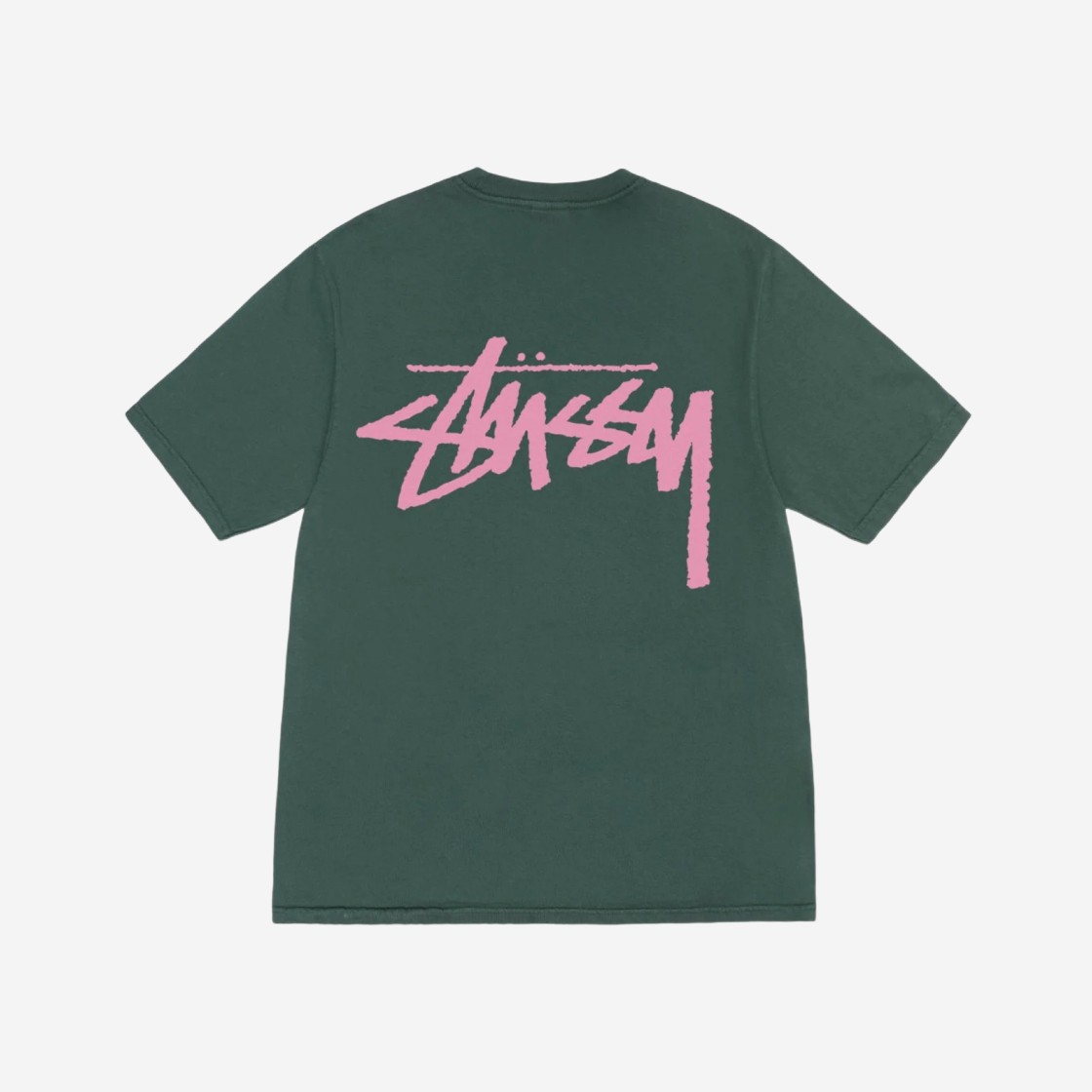 Stussy Venus Pigment Dyed T-Shirt Forest 상세 이미지 2