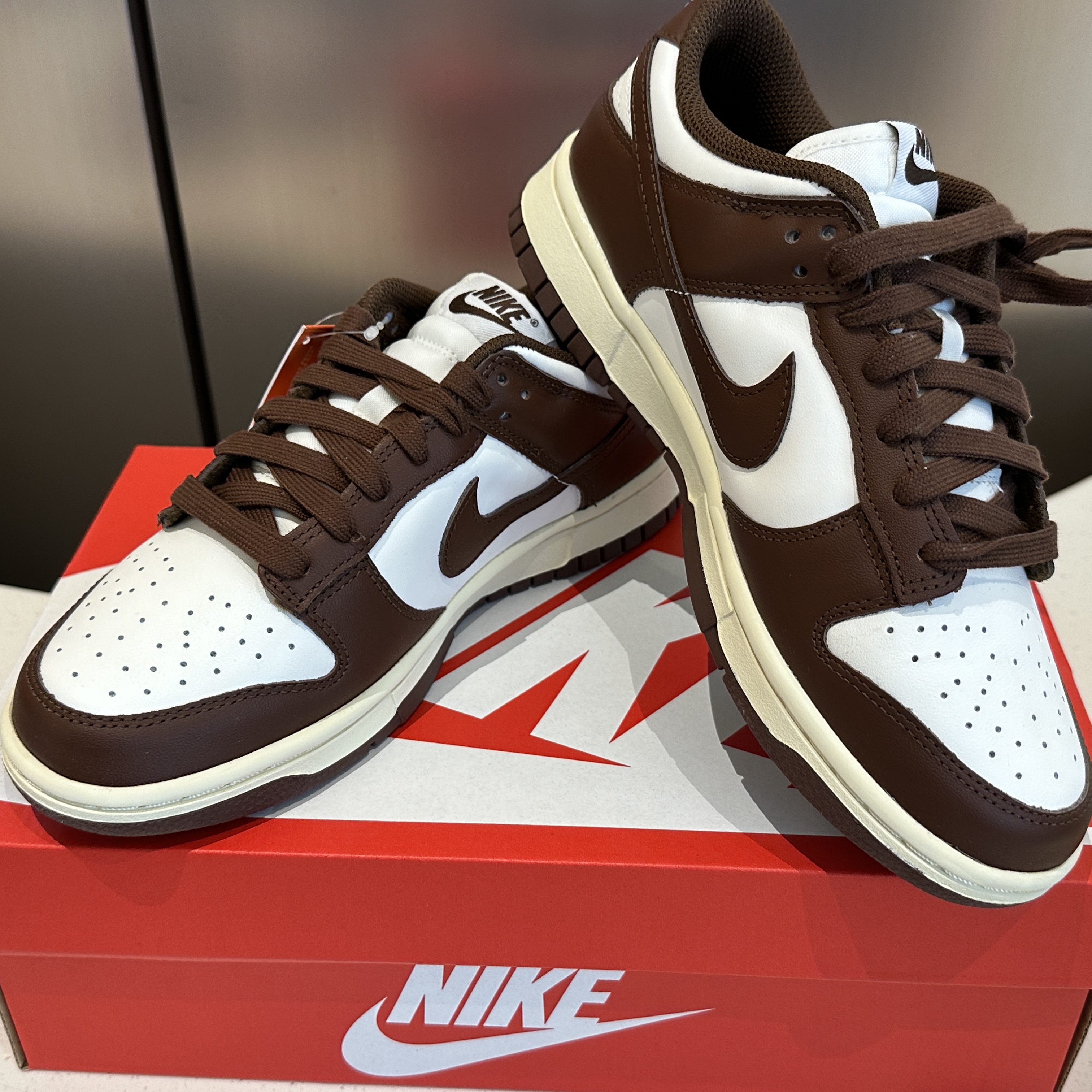 (W) Nike Dunk Low Sail Cacao Wow 착용 스타일