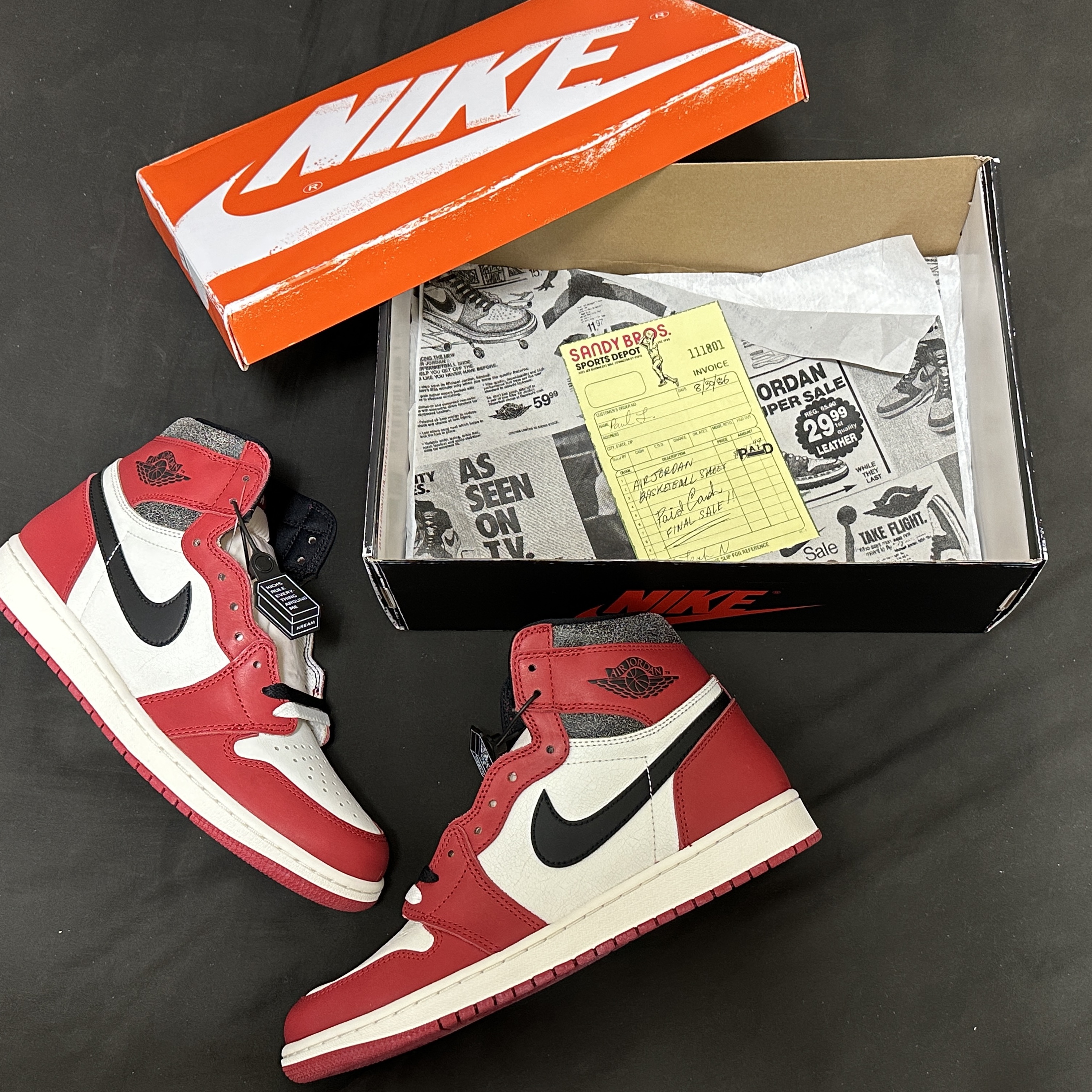 Jordan 1 Retro High OG Chicago 2022 착용 스타일 - 3