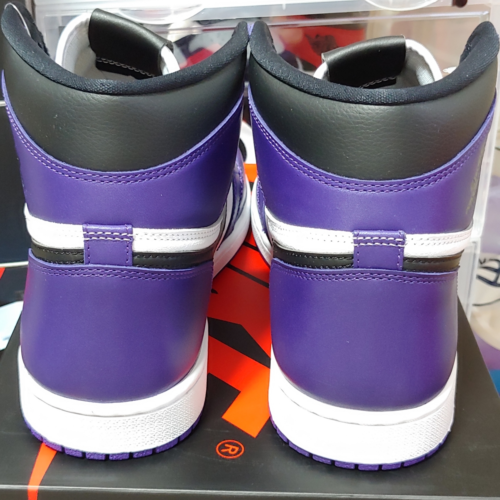 Jordan 1 Retro High OG Court Purple 2020 착용 스타일 - 2