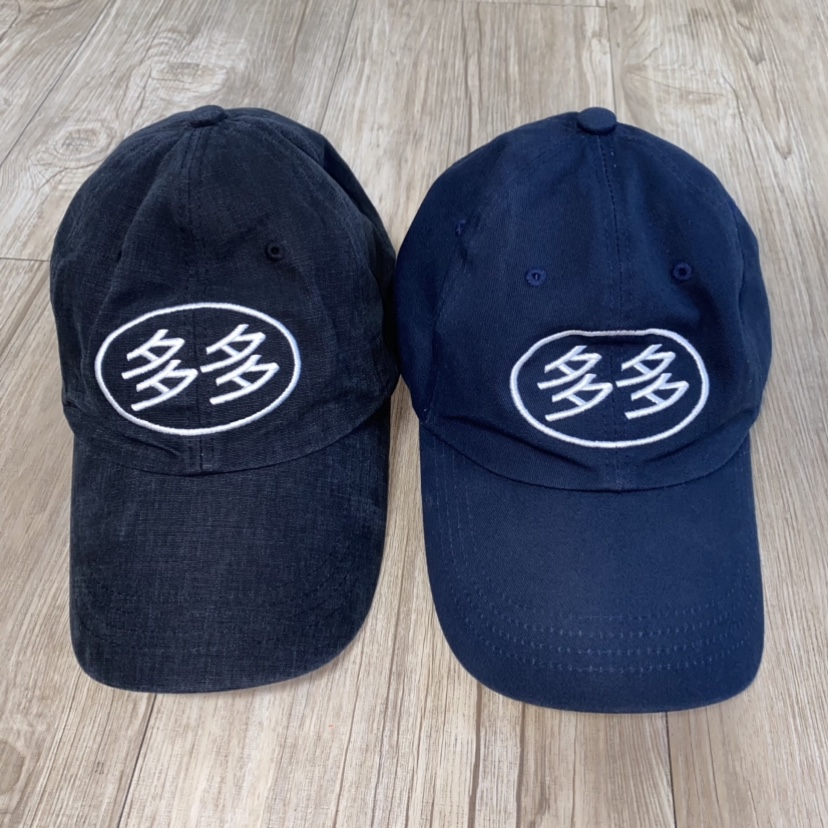 Dada Student Cap Navy, Dada Logo Cap Black White 착용 스타일
