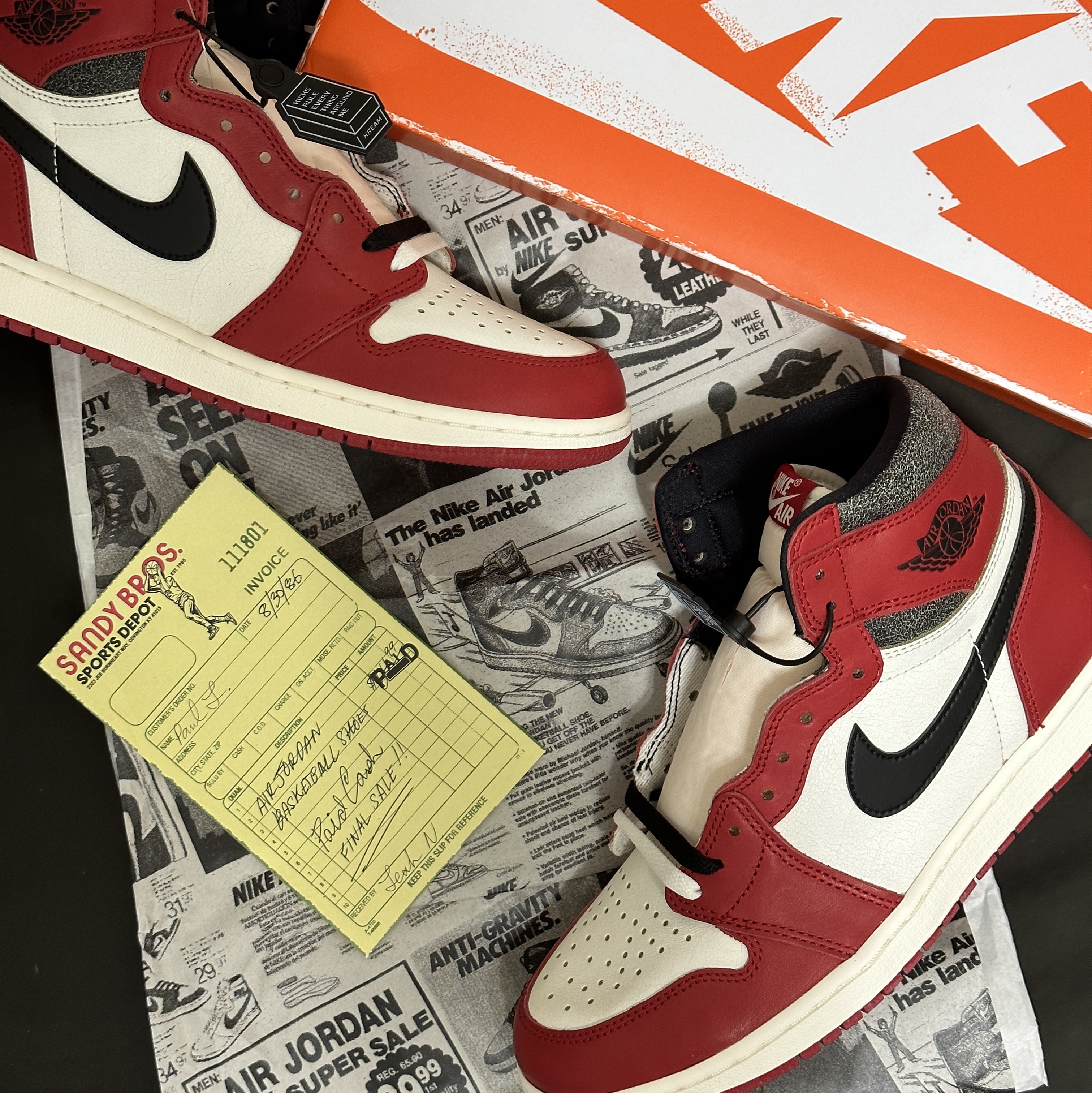 Jordan 1 Retro High OG Chicago 2022 착용 스타일 - 4