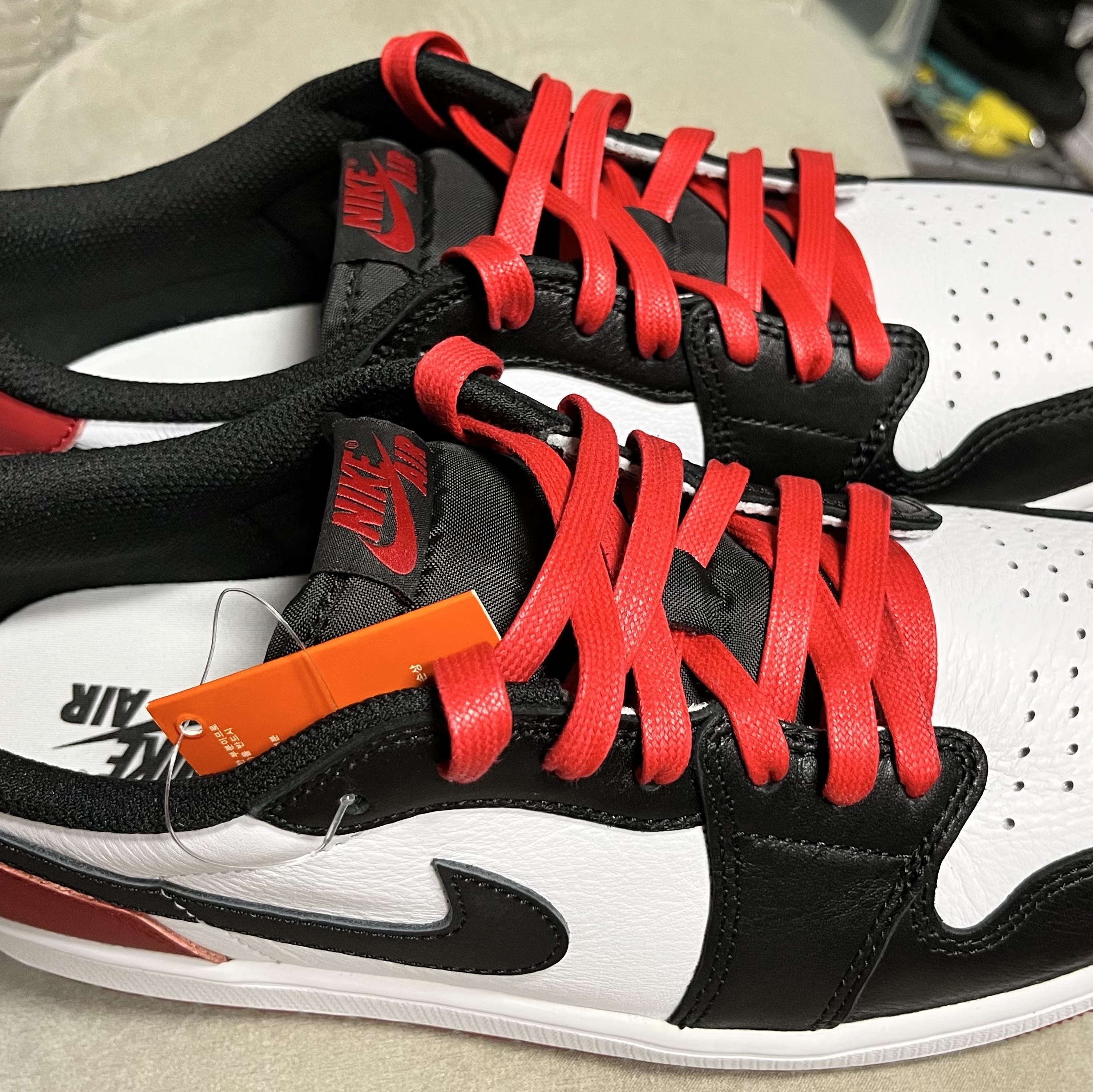 Jordan 1 Retro Low OG Black Toe 착용 스타일