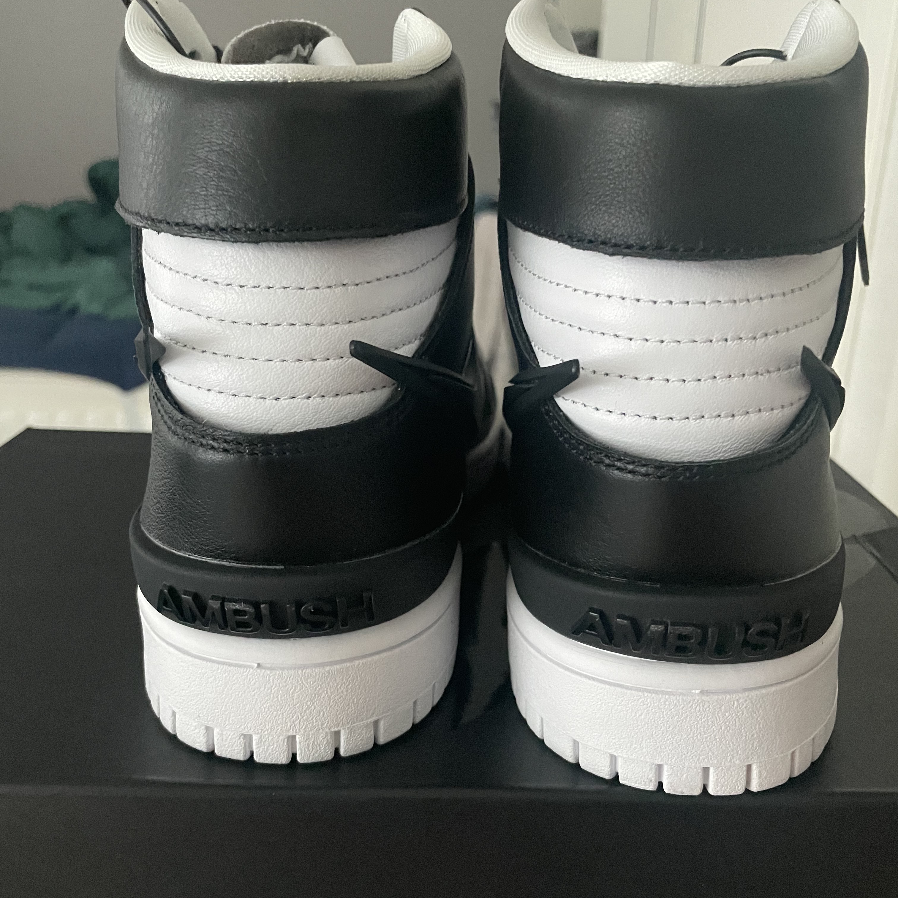 Nike x Ambush Dunk High Black 착용 스타일 - 4