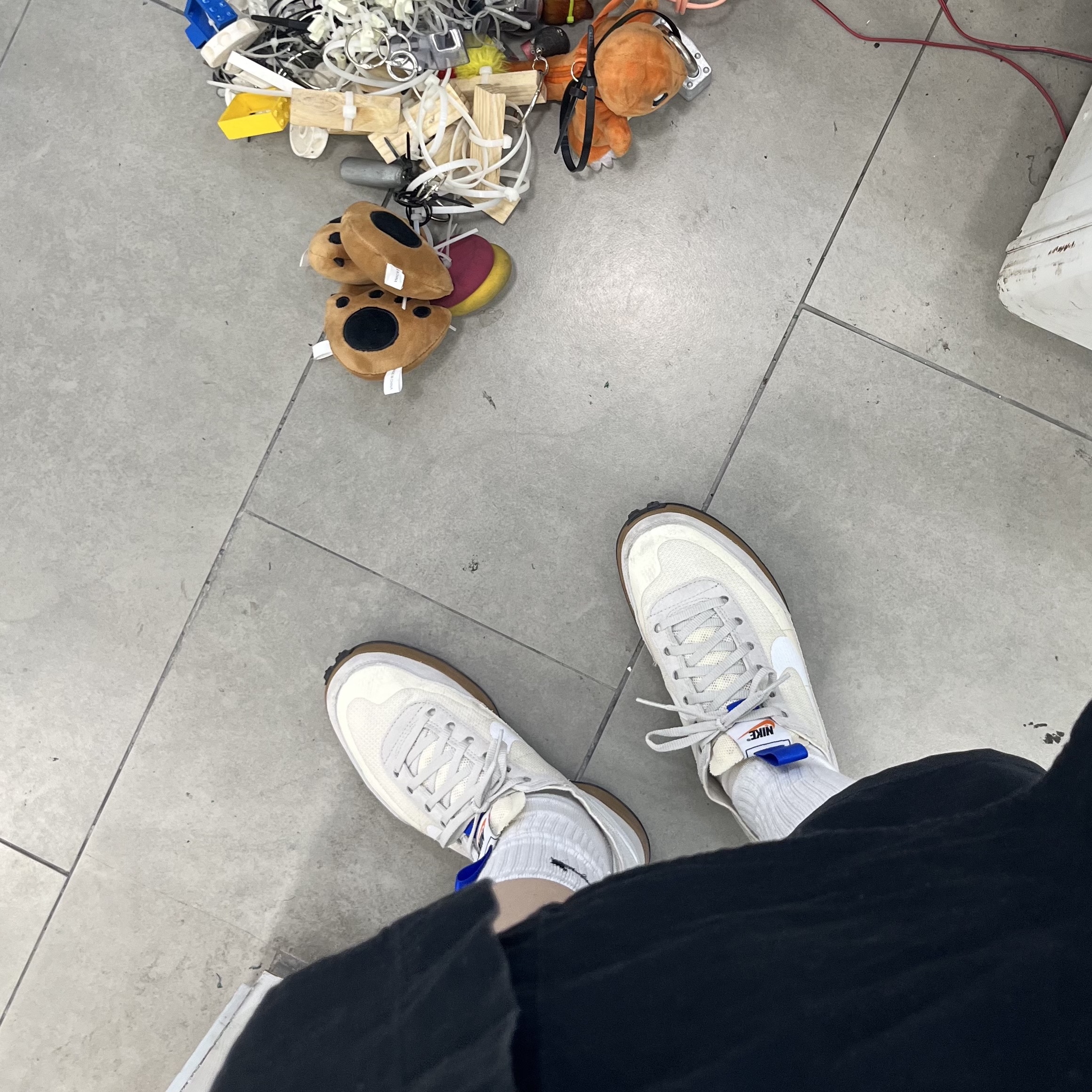 Nike x Tom Sachs General Purpose Shoe Light Cream 착용 스타일