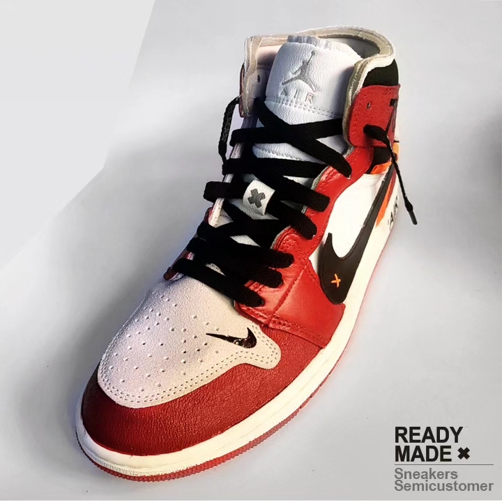 Jordan 1 Mid SE Craft White Light Orewood Brown 착용 스타일 - 2
