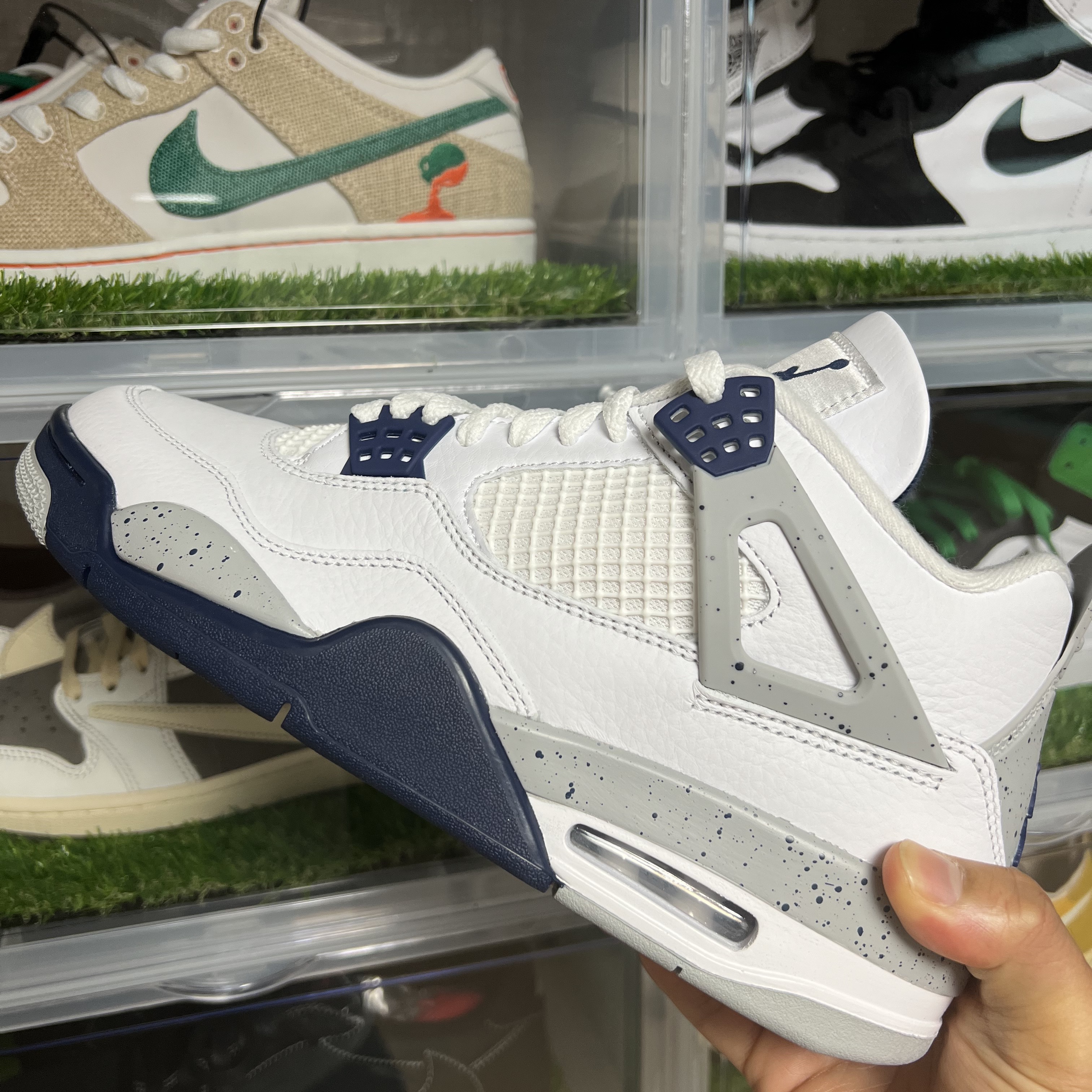 Jordan 4 Retro Midnight Navy 착용 스타일