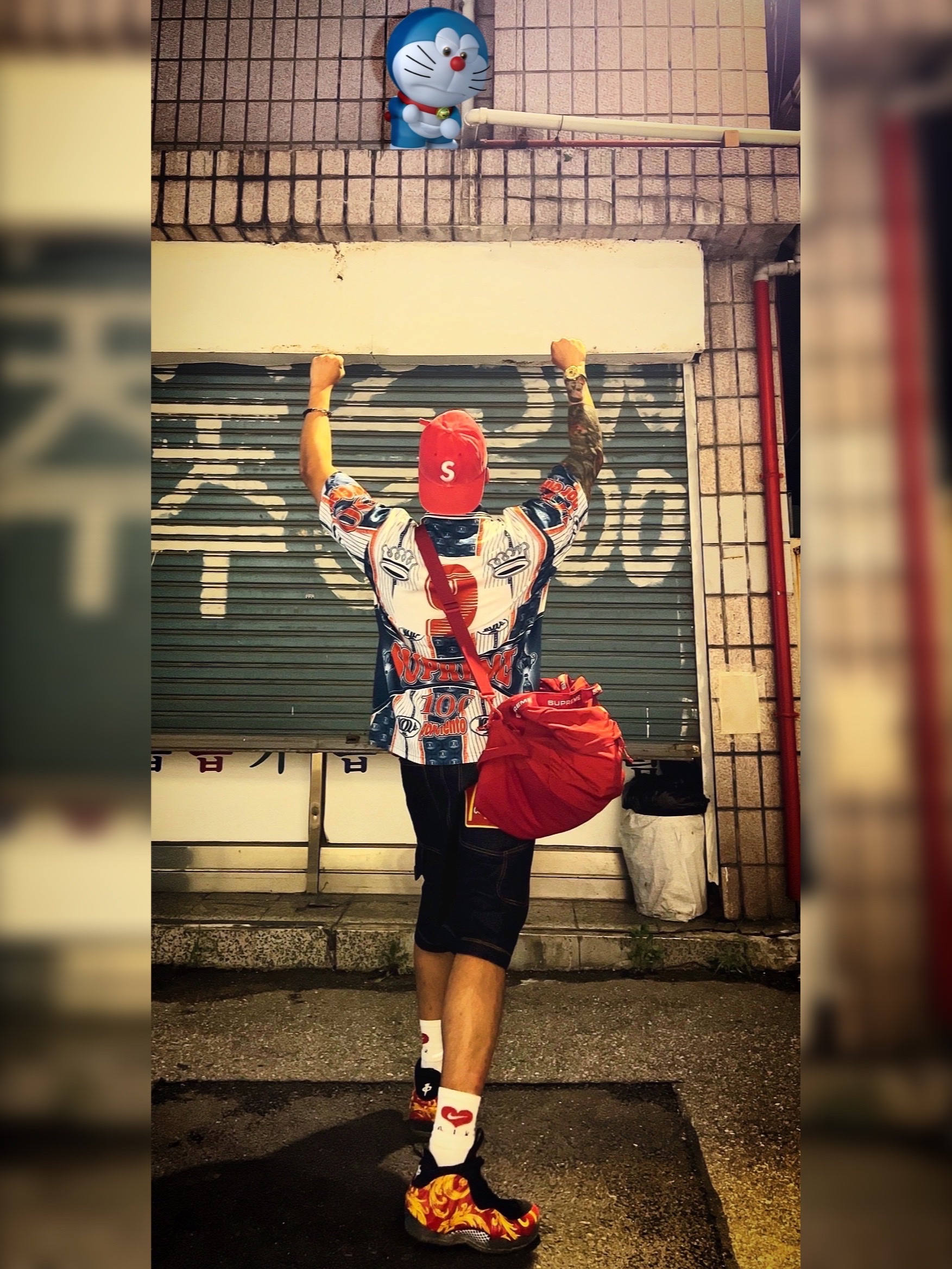 Supreme Pigment Canvas S Logo 6-Panel Red - 23SS, Nike x Supreme Air Foamposite One Red ์ฐฉ์ฉ ์คํ์ผ - 1