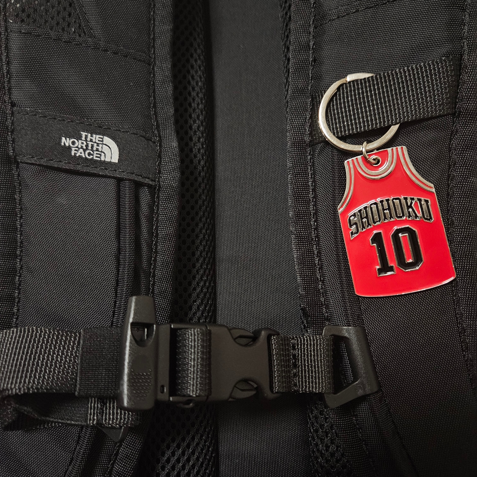 The North Face Big Shot Black, The First Slam Dunk Keychain Kang Baekho 착용 스타일 - 1