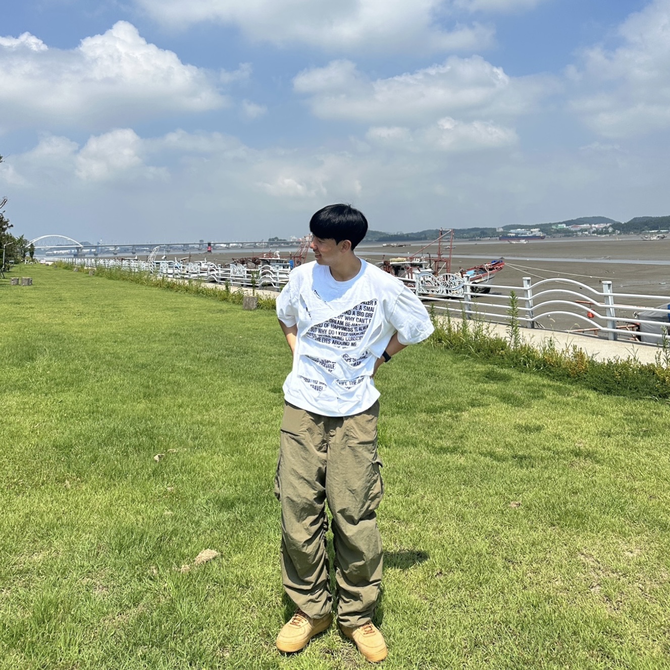 Nike Air Force 1 '07 WB Flax 착용 스타일 - 1