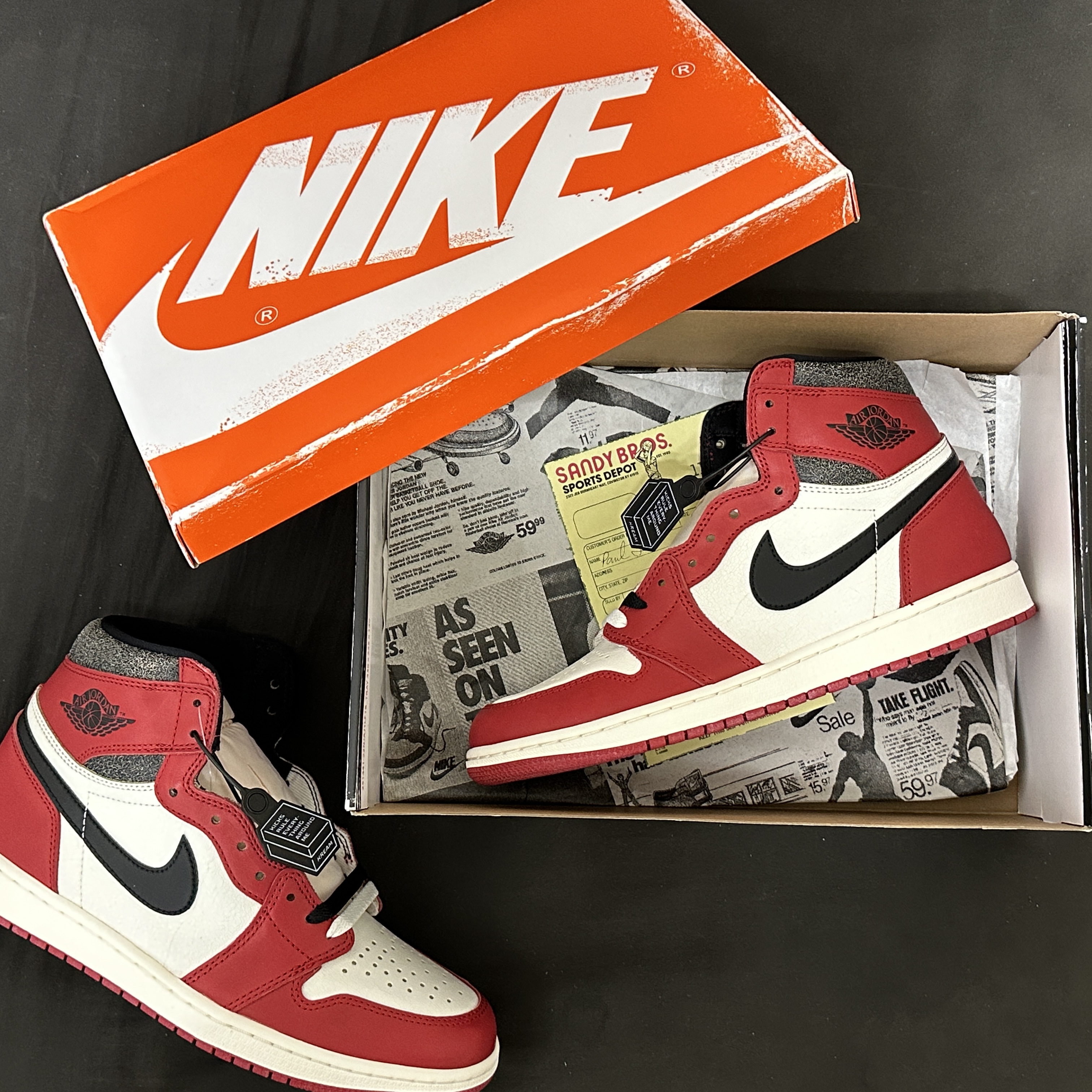 Jordan 1 Retro High OG Chicago 2022 착용 스타일 - 2
