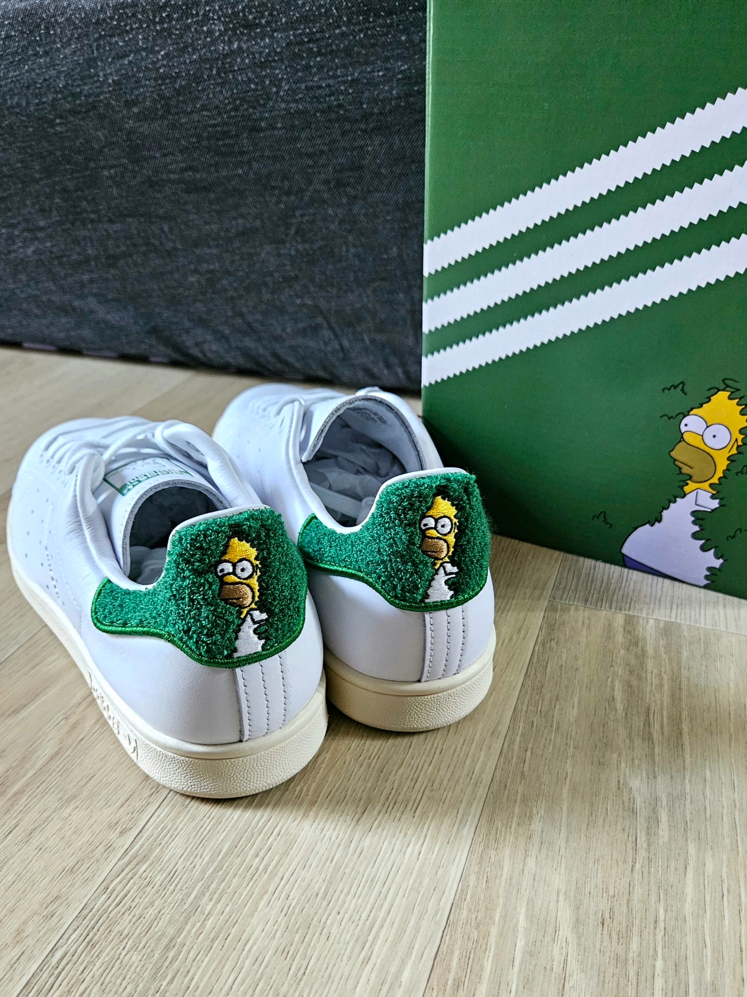 Adidas x The Simpsons Stan Smith Homer Simpson 착용 스타일 - 3
