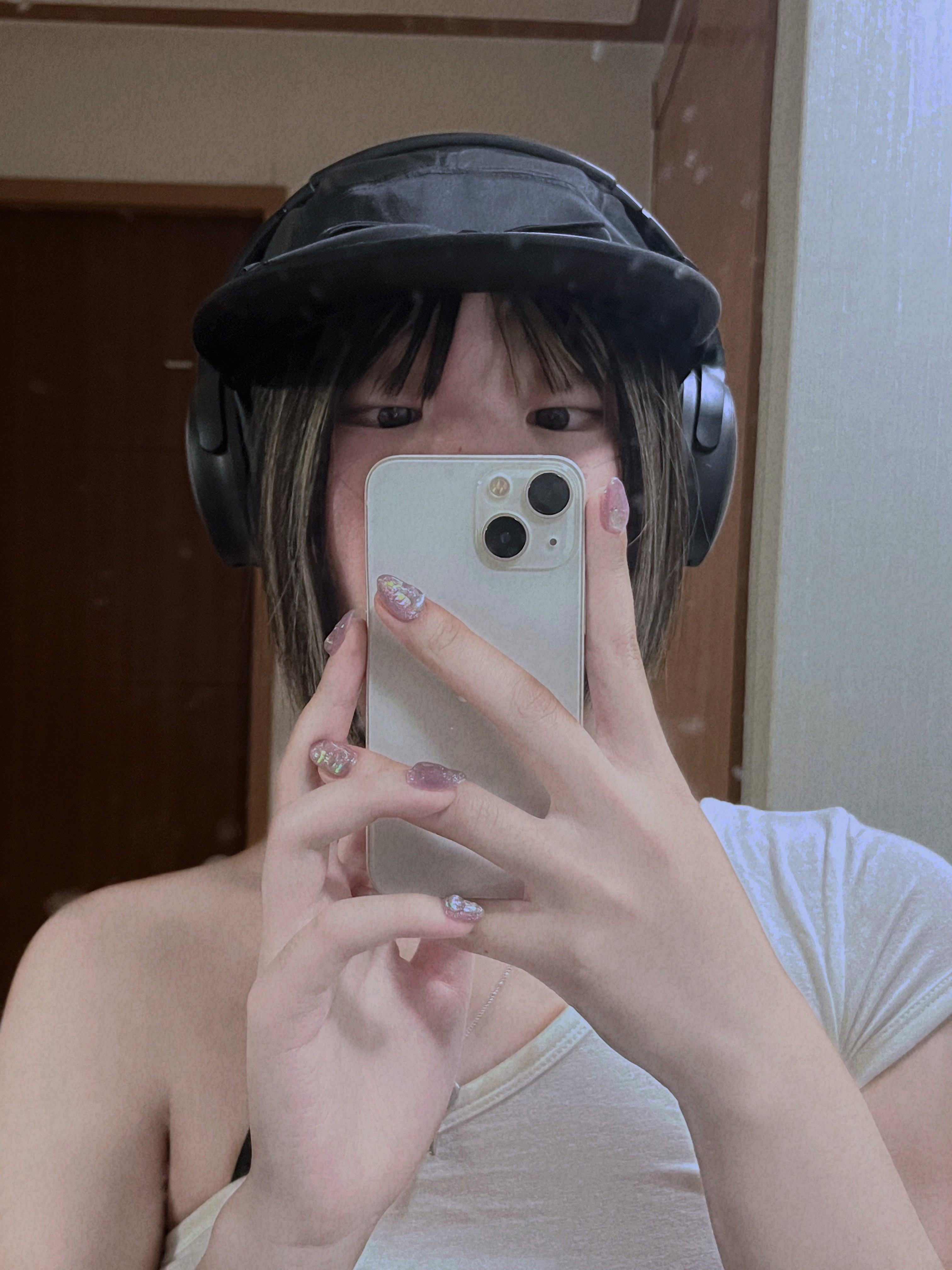 BOSE QC45 Triple Black (Korean Ver.) 착용 스타일