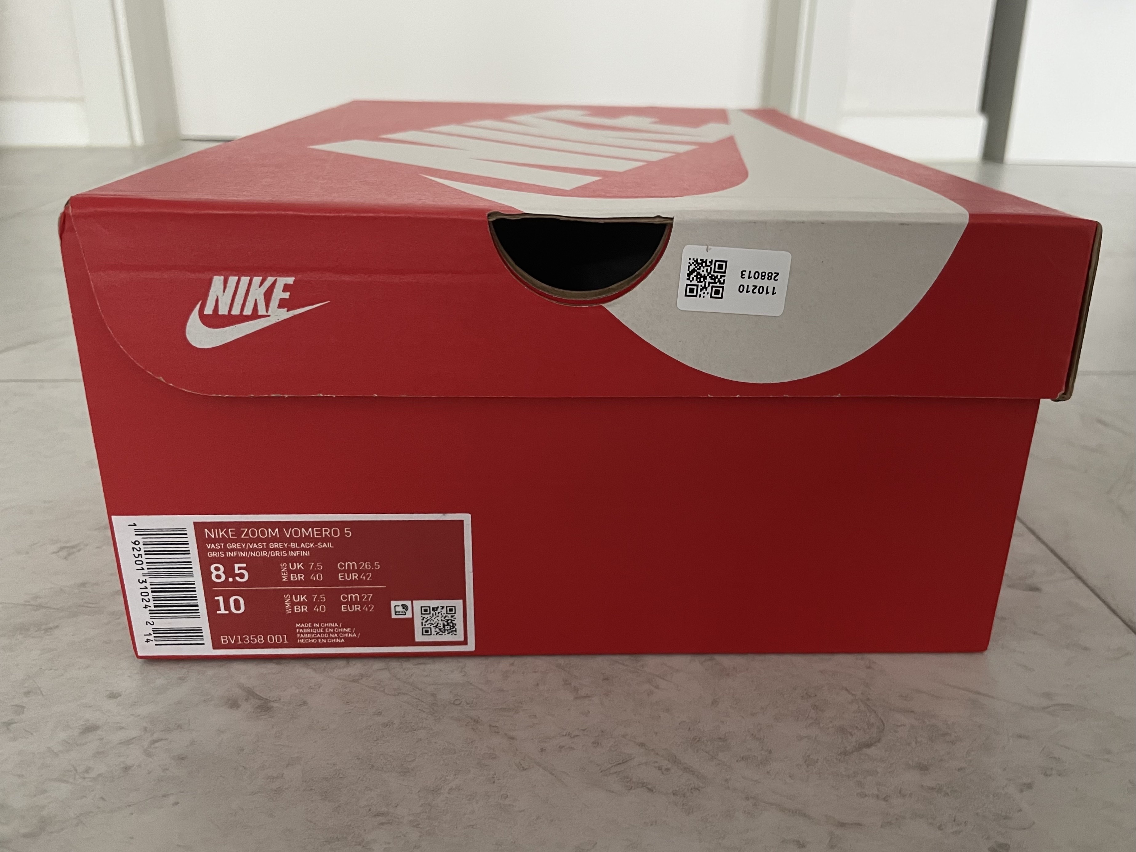 Nike Zoom Vomero 5 SP Vast Grey 2023 착용 스타일 - 1