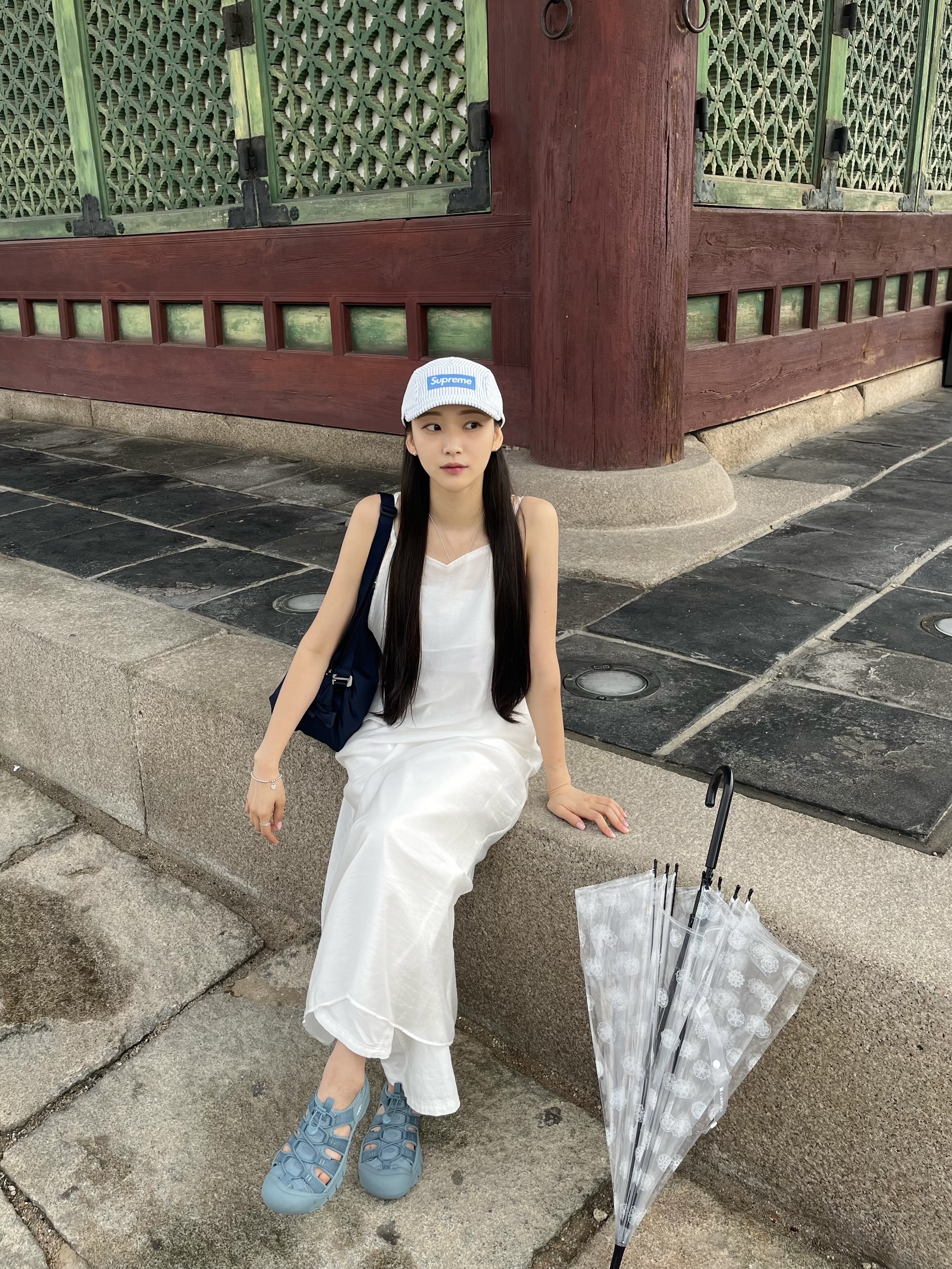 Supreme 2-Tone Corduroy Camp Cap White - 23SS, Tiffany & Co. Return to Tiffany Heart Tag Bead Bracelet Silver 착용 스타일