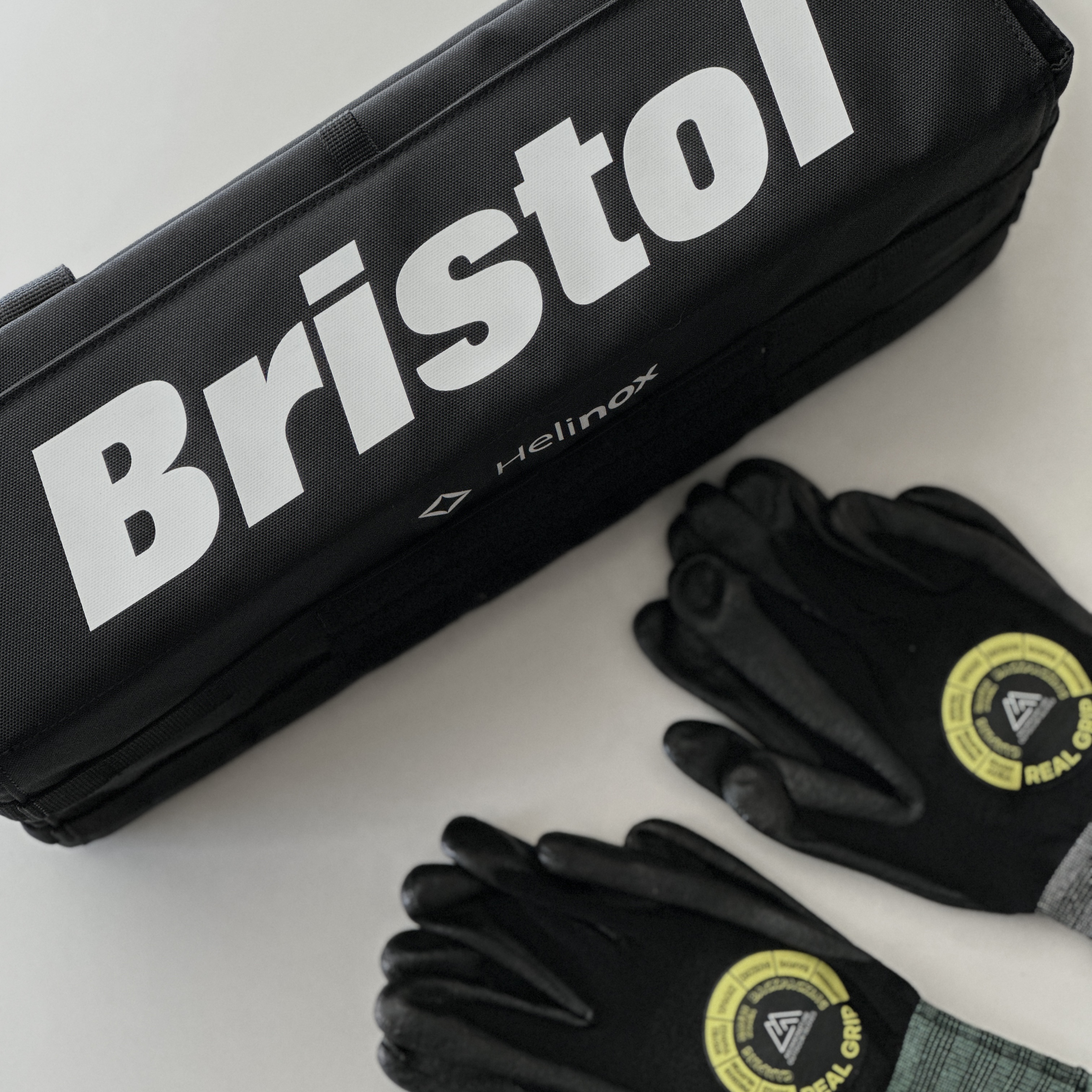 Helinox x FC Real Bristol Tactical Table Side Storage S Black 착용 스타일