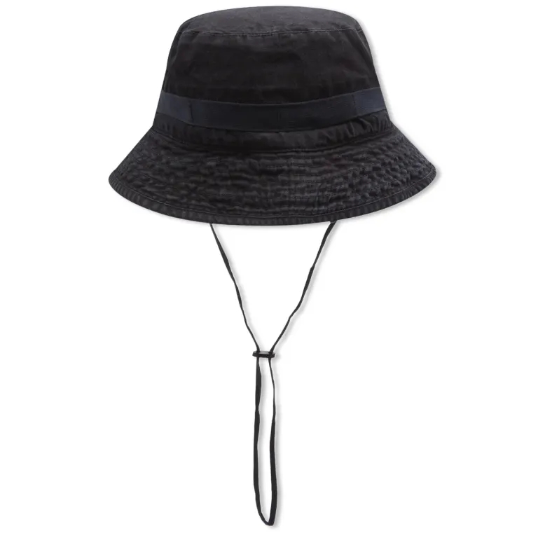 C.P. Company x END. Adapt Blu Bucket Hat Black Navy 착용 스타일 - 1