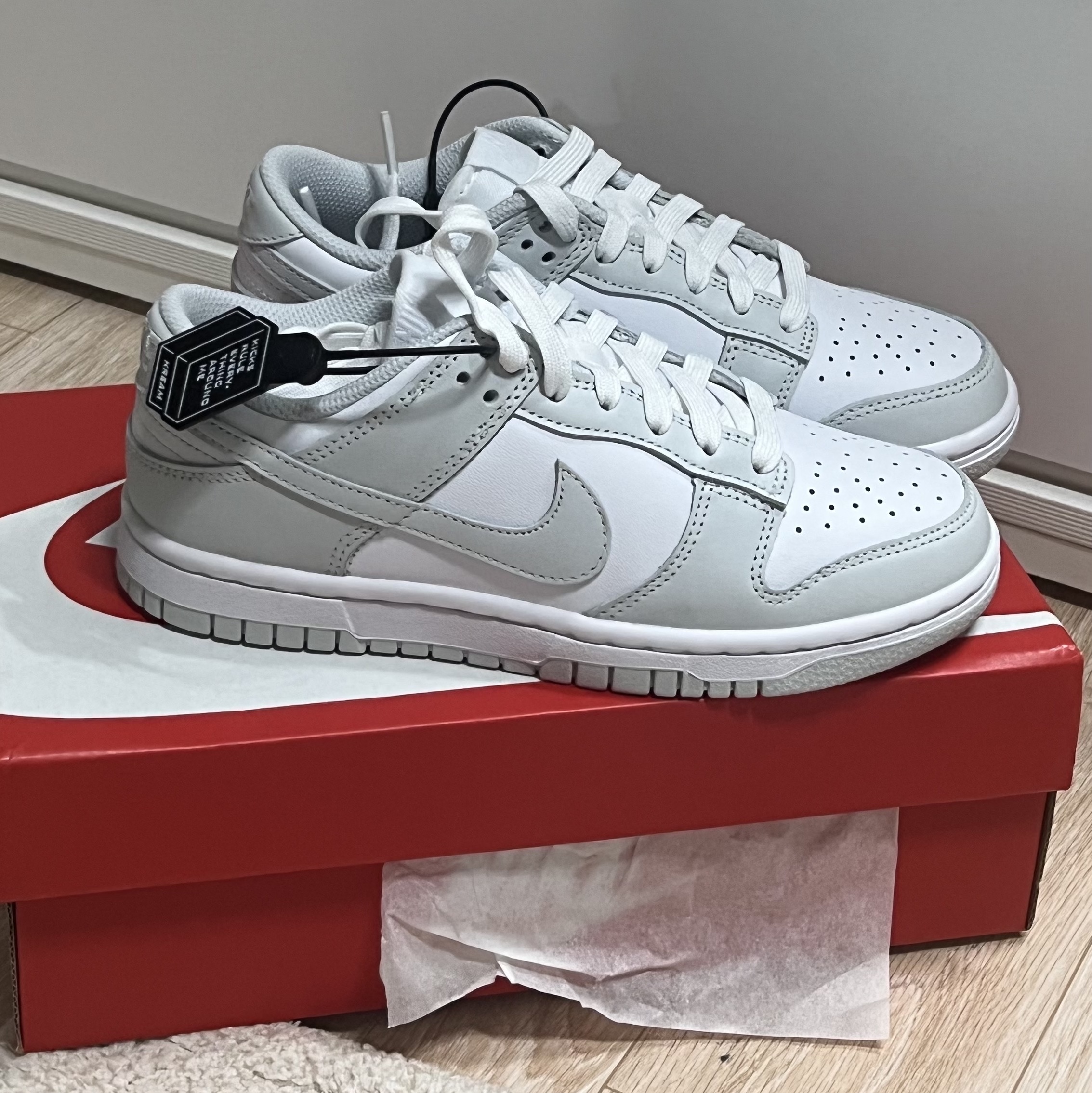 (W) Nike Dunk Low Photon Dust 착용 스타일