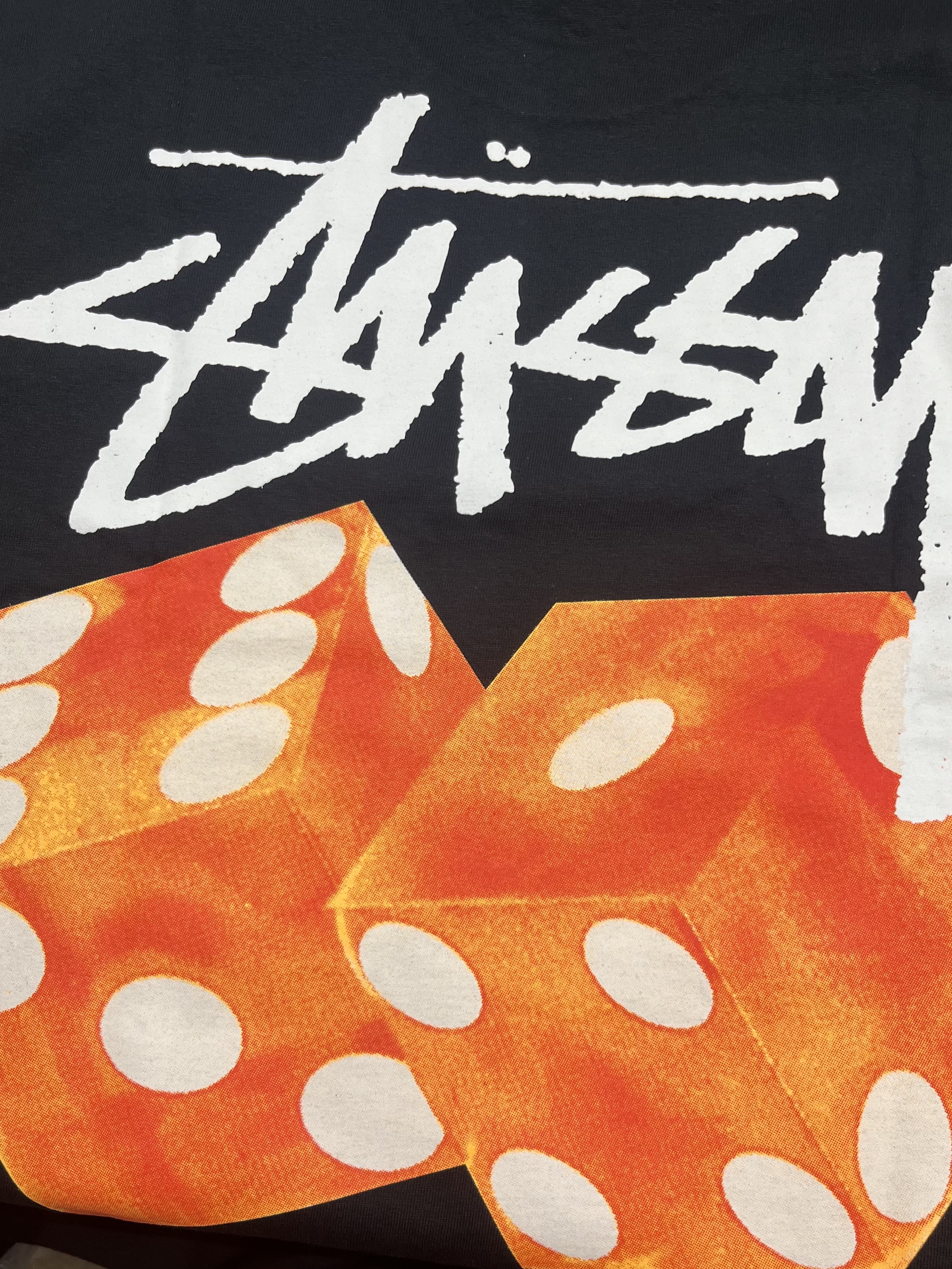 Stussy Diced Out T-Shirt Black 착용 스타일