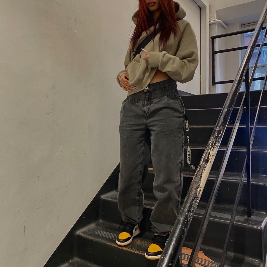 (GS) Jordan 1 Retro High OG Taxi 착용 스타일