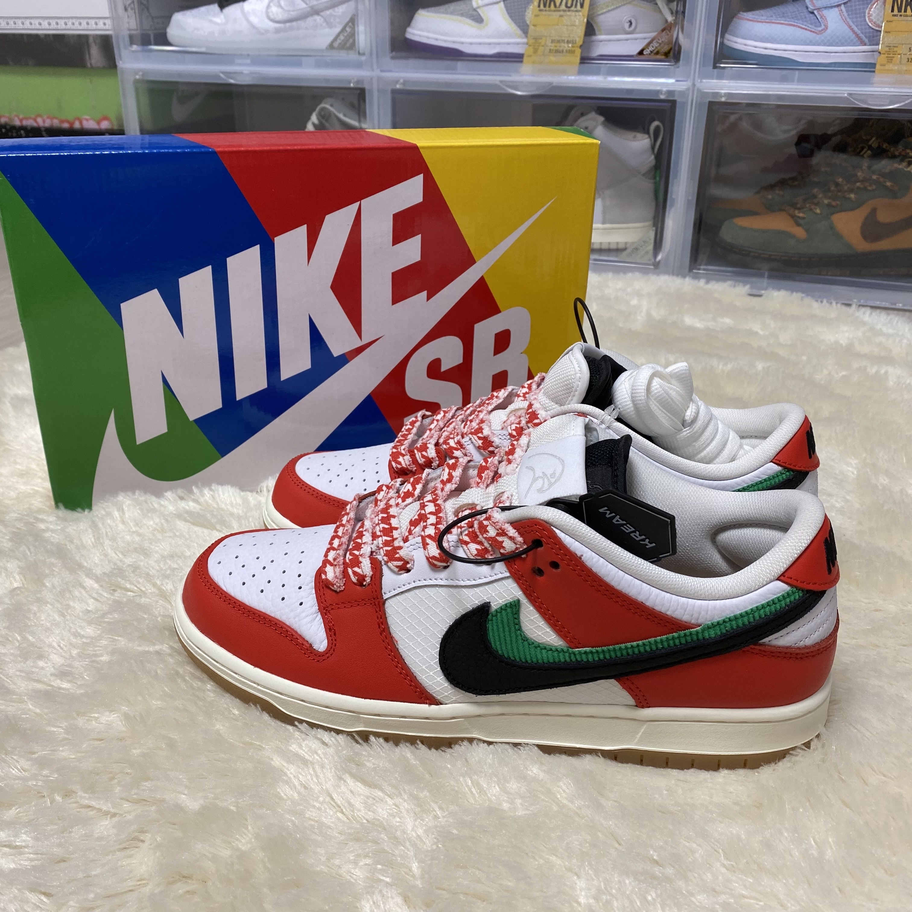 Nike x Frame Skate SB Dunk Low Pro Habibi 착용 스타일 - 4
