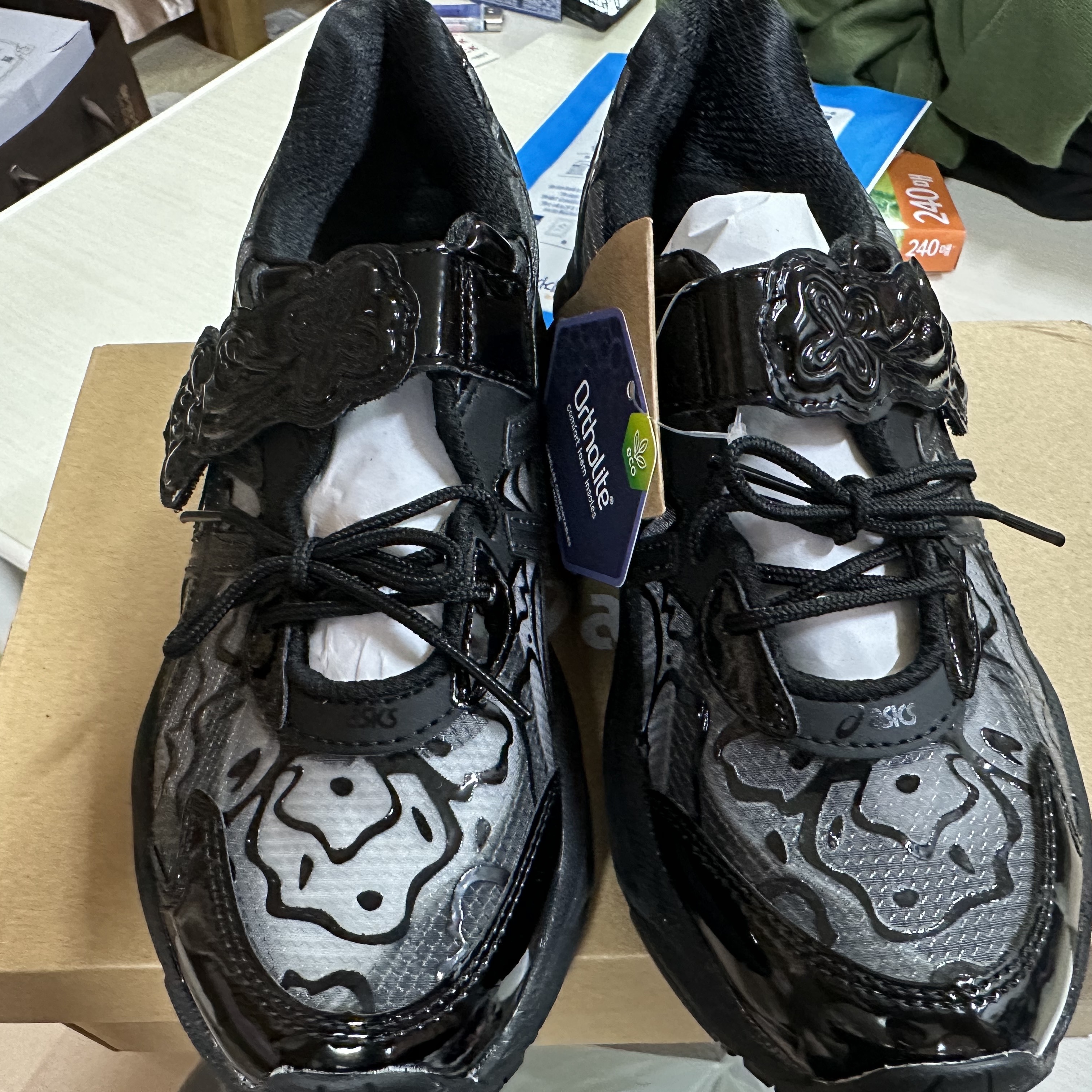 Asics x Cecilie Bahnsen GT-2160 Black 착용 스타일