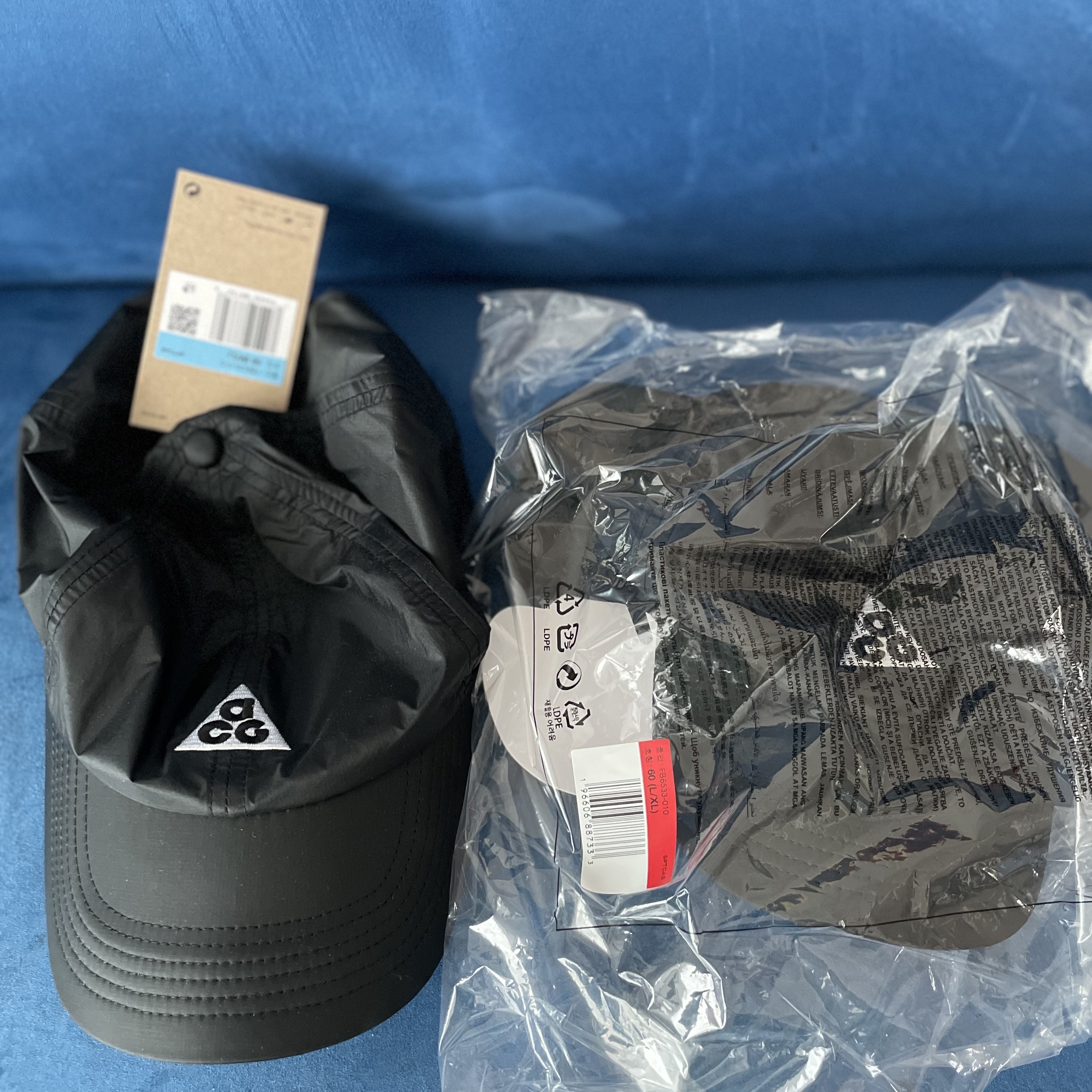 Nike ACG Trail Cap Black 착용 스타일