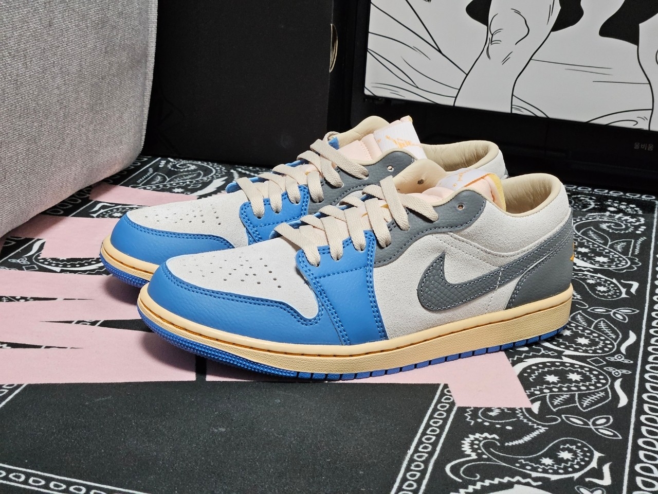Jordan 1 Low SE Tokyo 96 착용 스타일 - 2