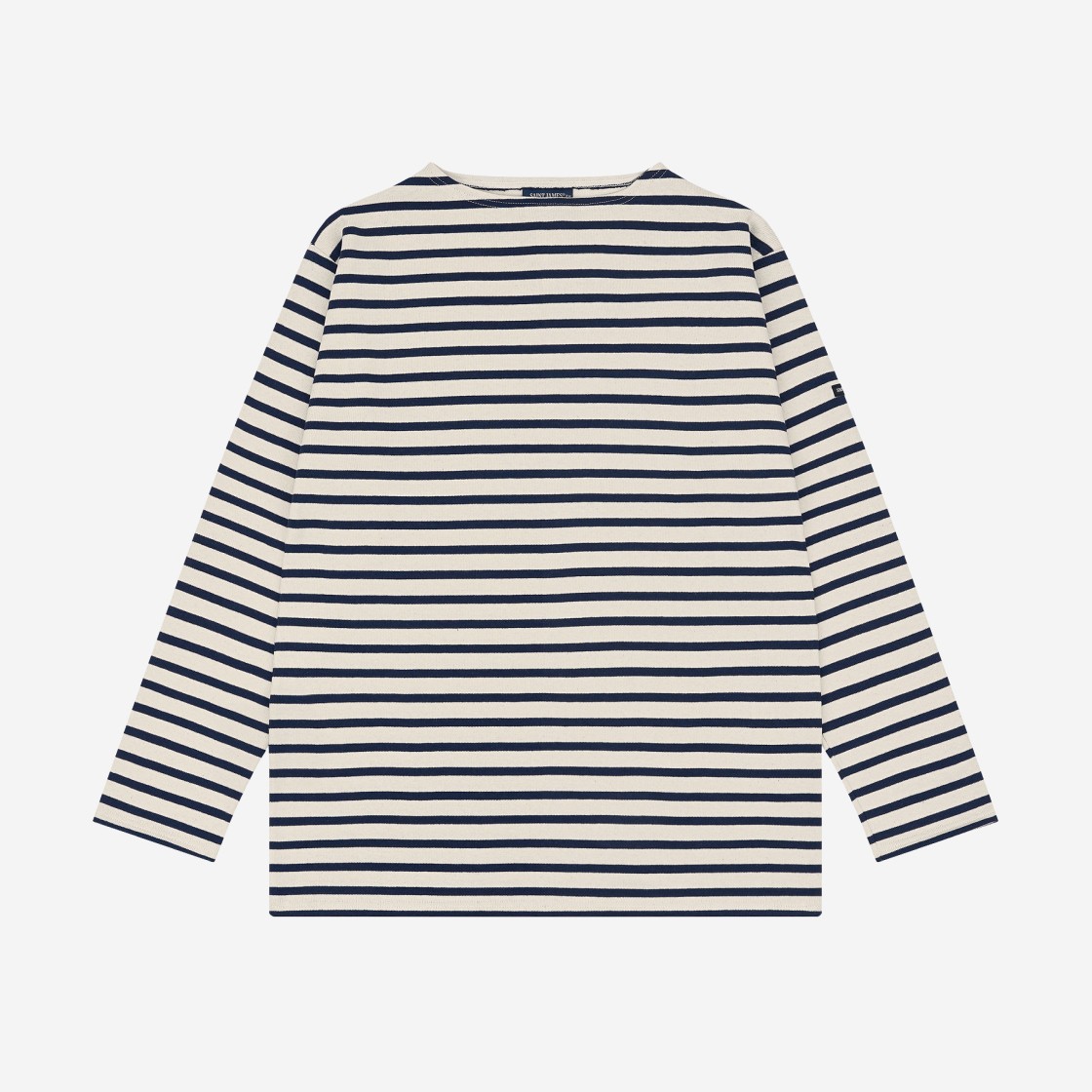 Saint James Guildo Striped Sailor Long Sleeve T-Shirt Ecru Marine 상세 이미지 1