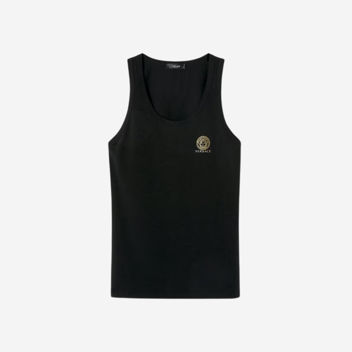 Versace Medusa Tank Top Undershirt Black 상세 이미지 1