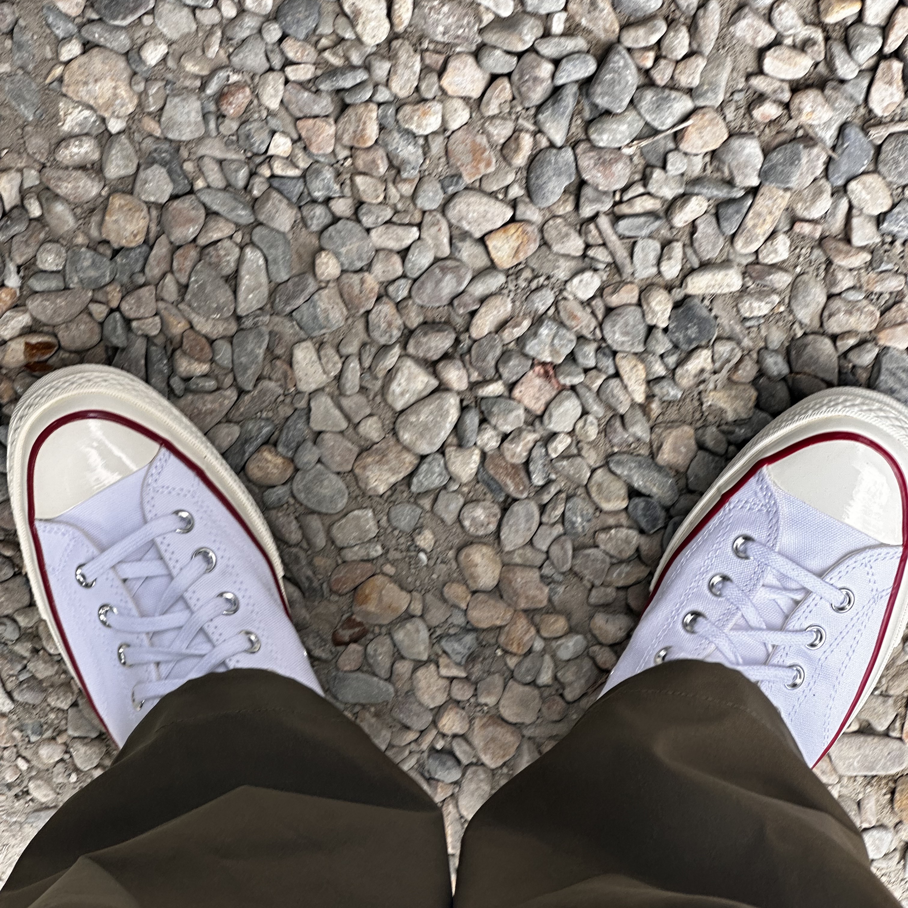 Converse Chuck 70 Ox White - Standard 착용 스타일 - 1