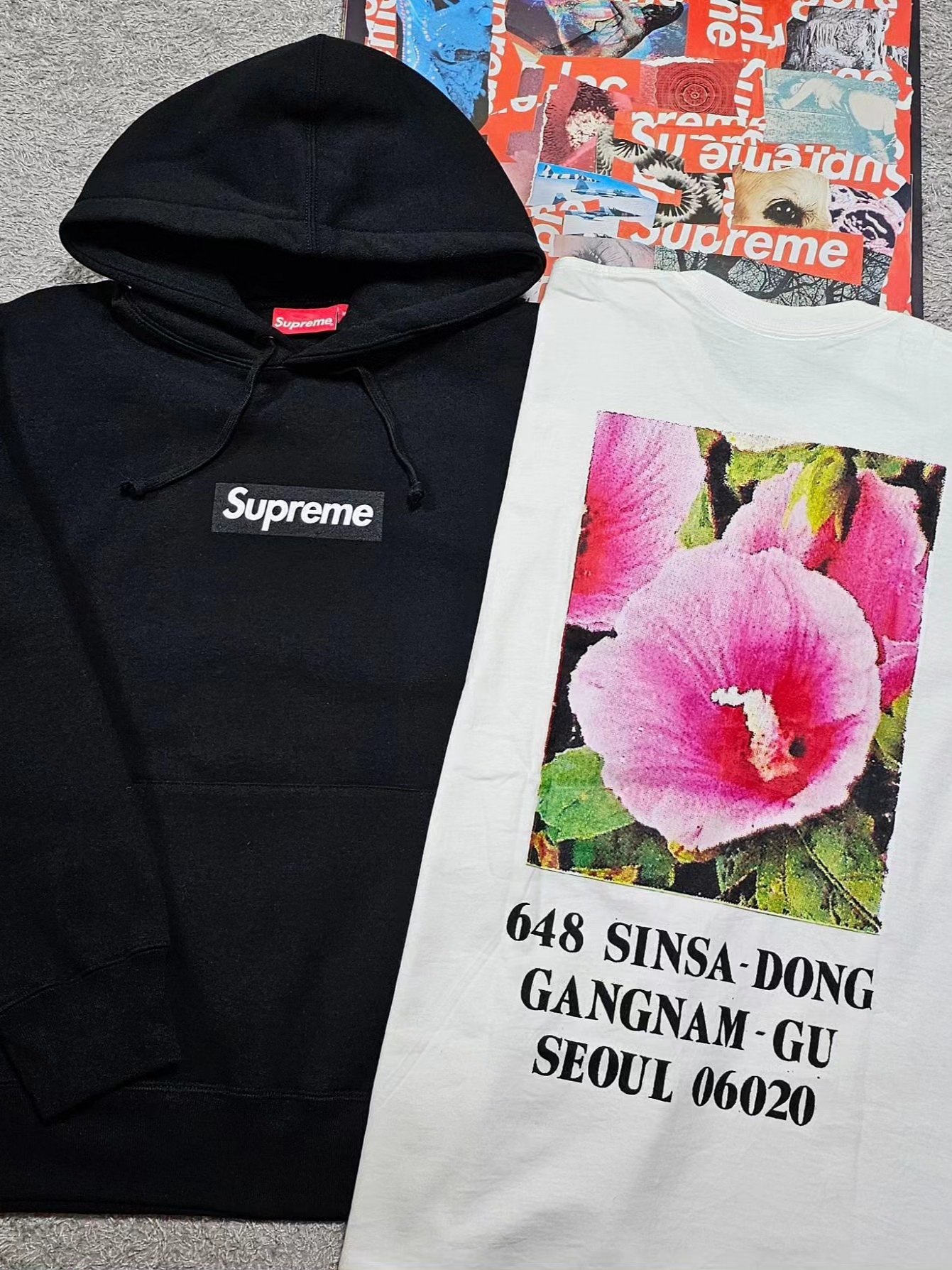 Supreme x Undercover Face T-Shirt White - 23SS, Thug Club x MCM Zip Denim Pants Blue ์ฐฉ์ฉ ์คํ์ผ - 3