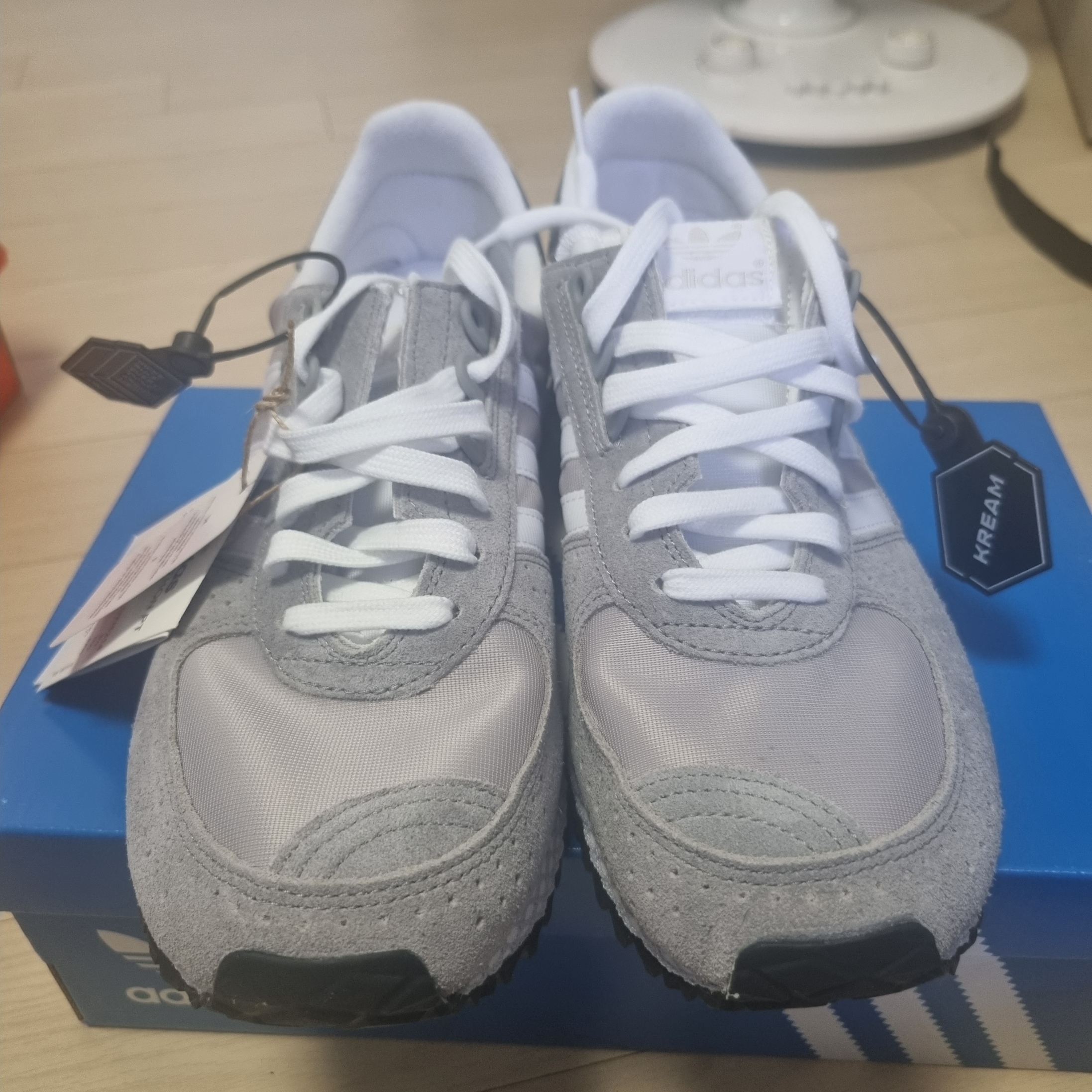 Adidas City Marathon PT White Clear Granite 착용 스타일 - 1