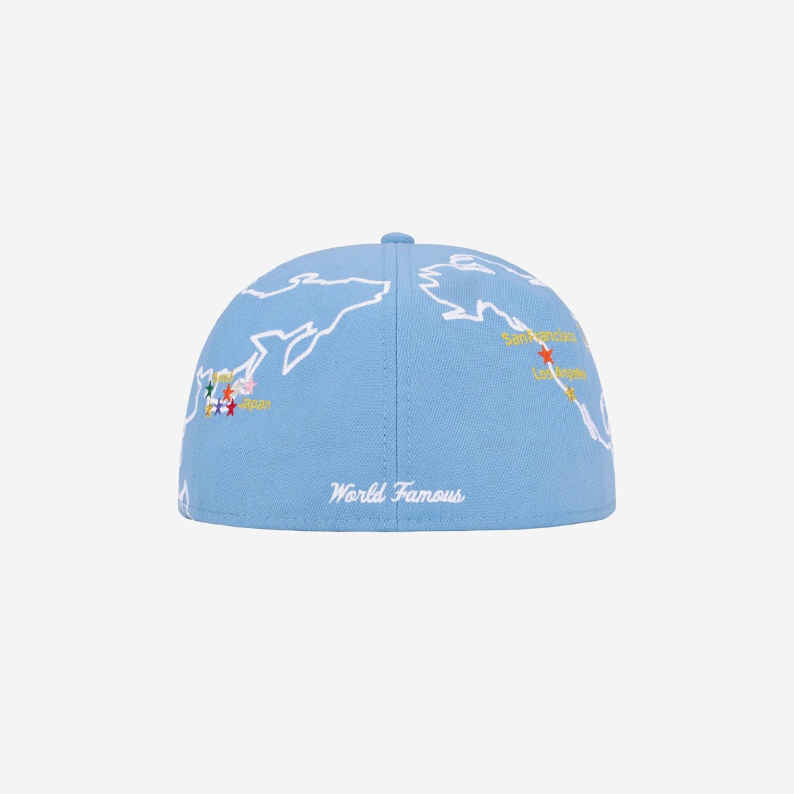 Supreme Worldwide Box Logo New Era Light Blue - 23FW 상세 이미지 2