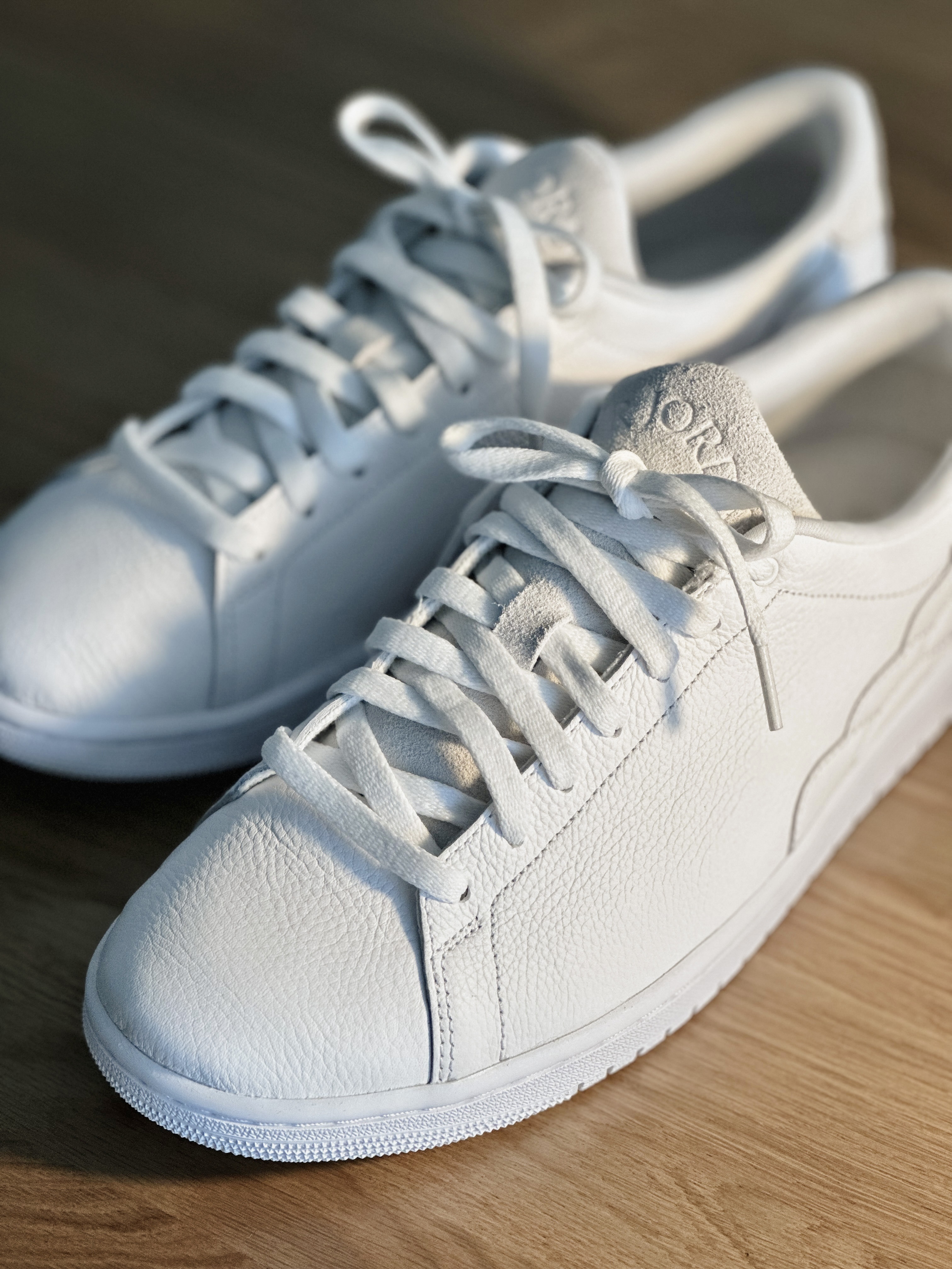 Jordan 1 Centre Court White On White 착용 스타일 - 1