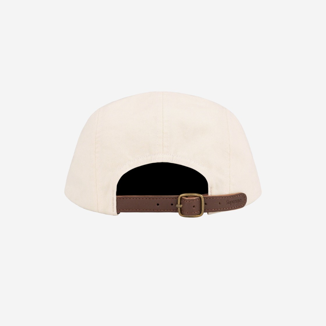 Supreme Washed Chino Twill Camp Cap Natural - 23FW 상세 이미지 2