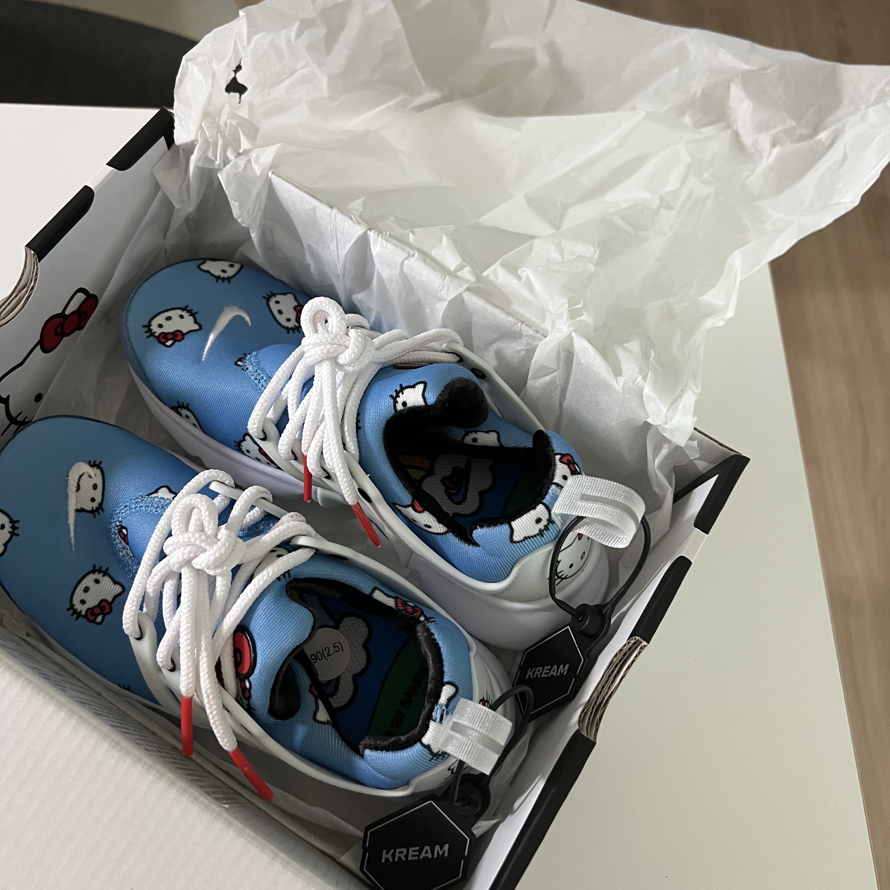 (PS) Nike x Hello Kitty Air Presto University Blue 착용 스타일