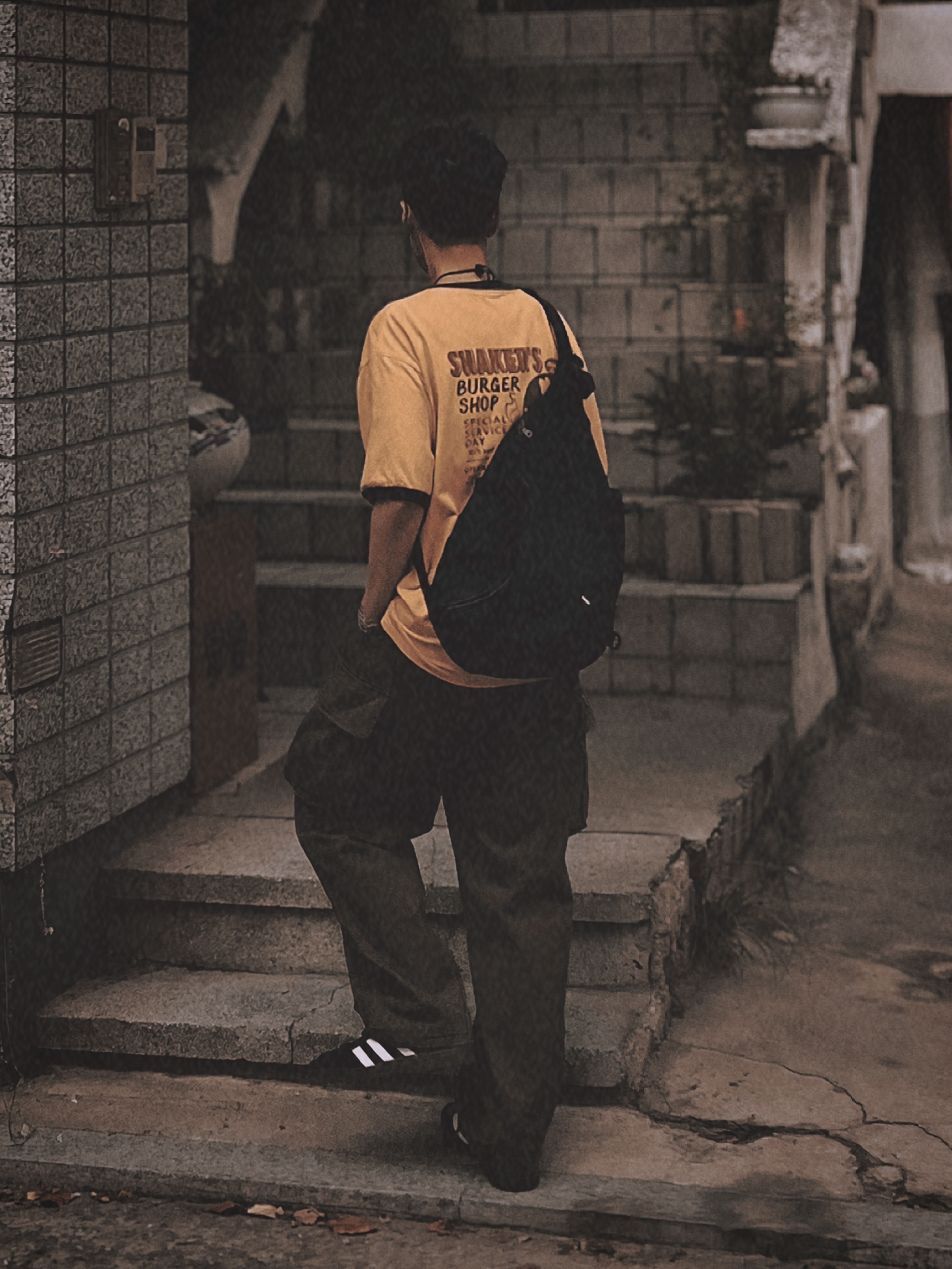 Adidas Spezial Handball Core Black 착용 스타일